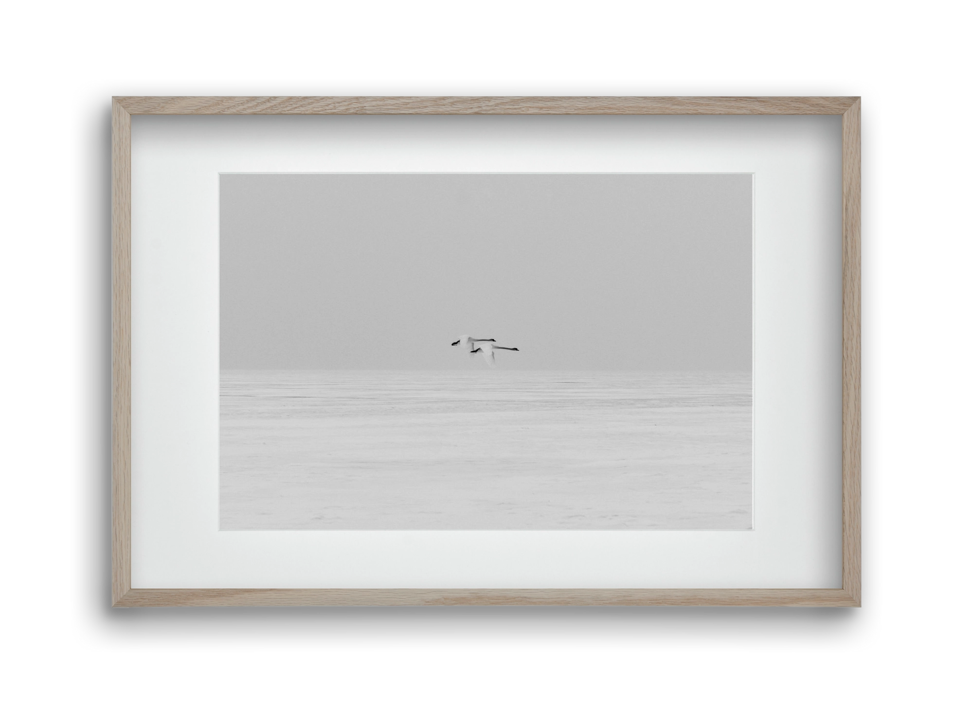 Parallel , 45x30 cm (30x20 cm), Tölgy keret, paszpartuval