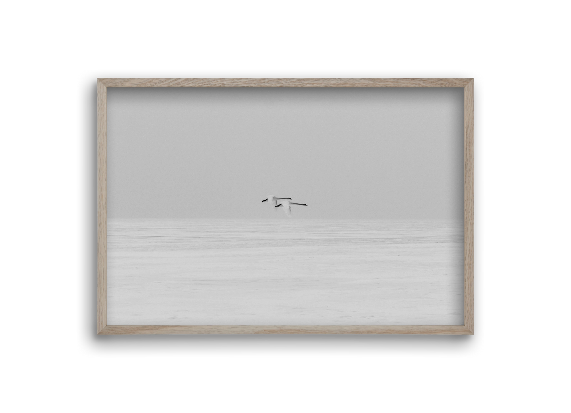 Parallel , 30x20 cm (30x20 cm), Tölgy keret