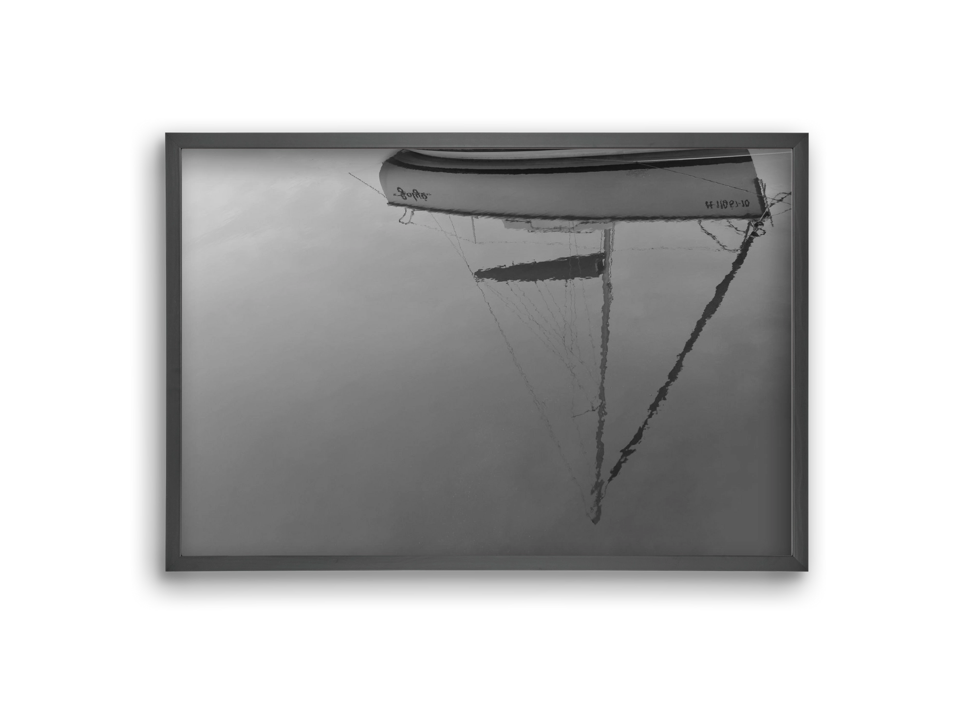 Sailing , 30x20 cm (30x20 cm), Fekete keret