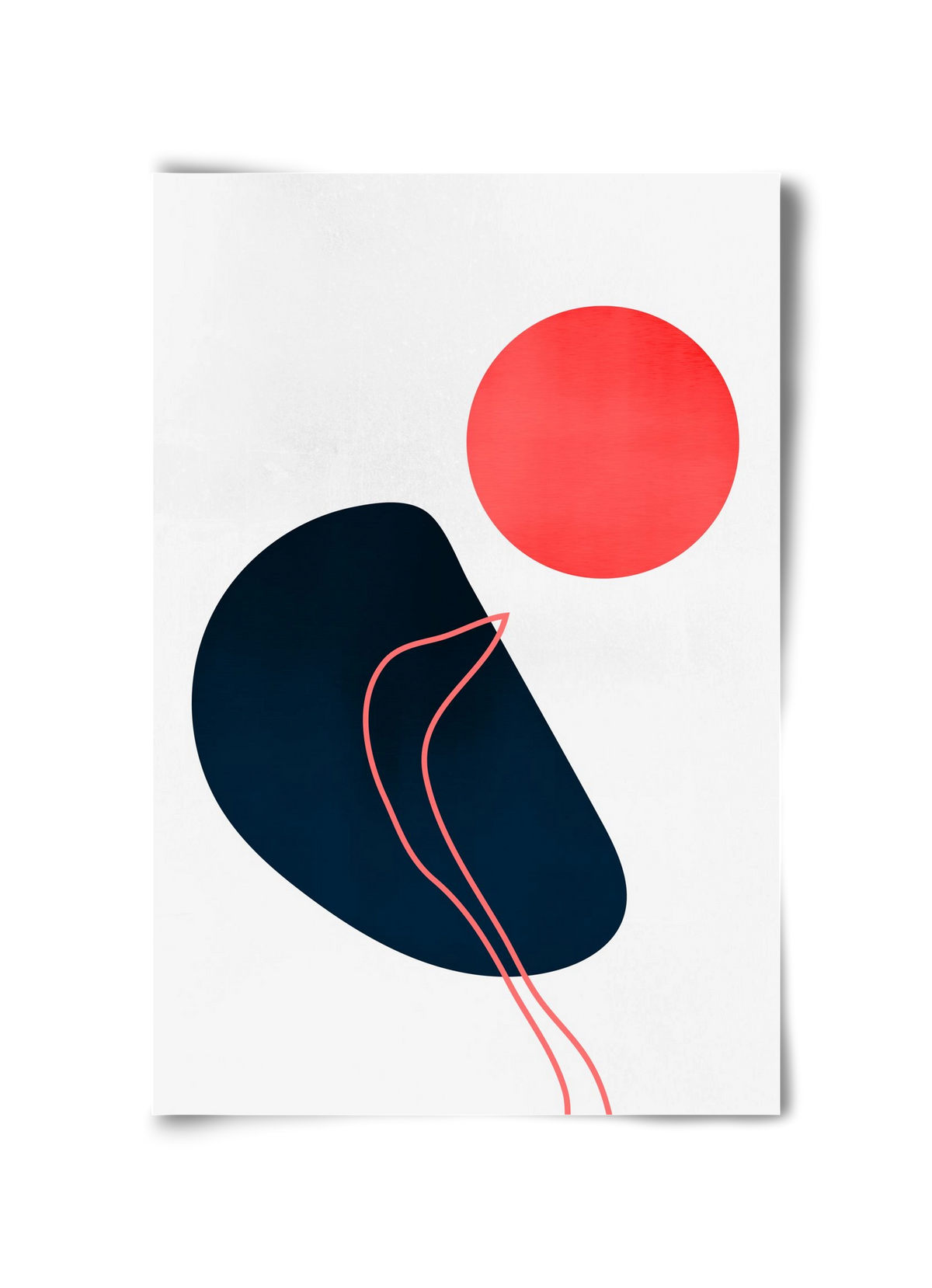 Abstracta No. 7, 30x45 cm, Keret nélkül