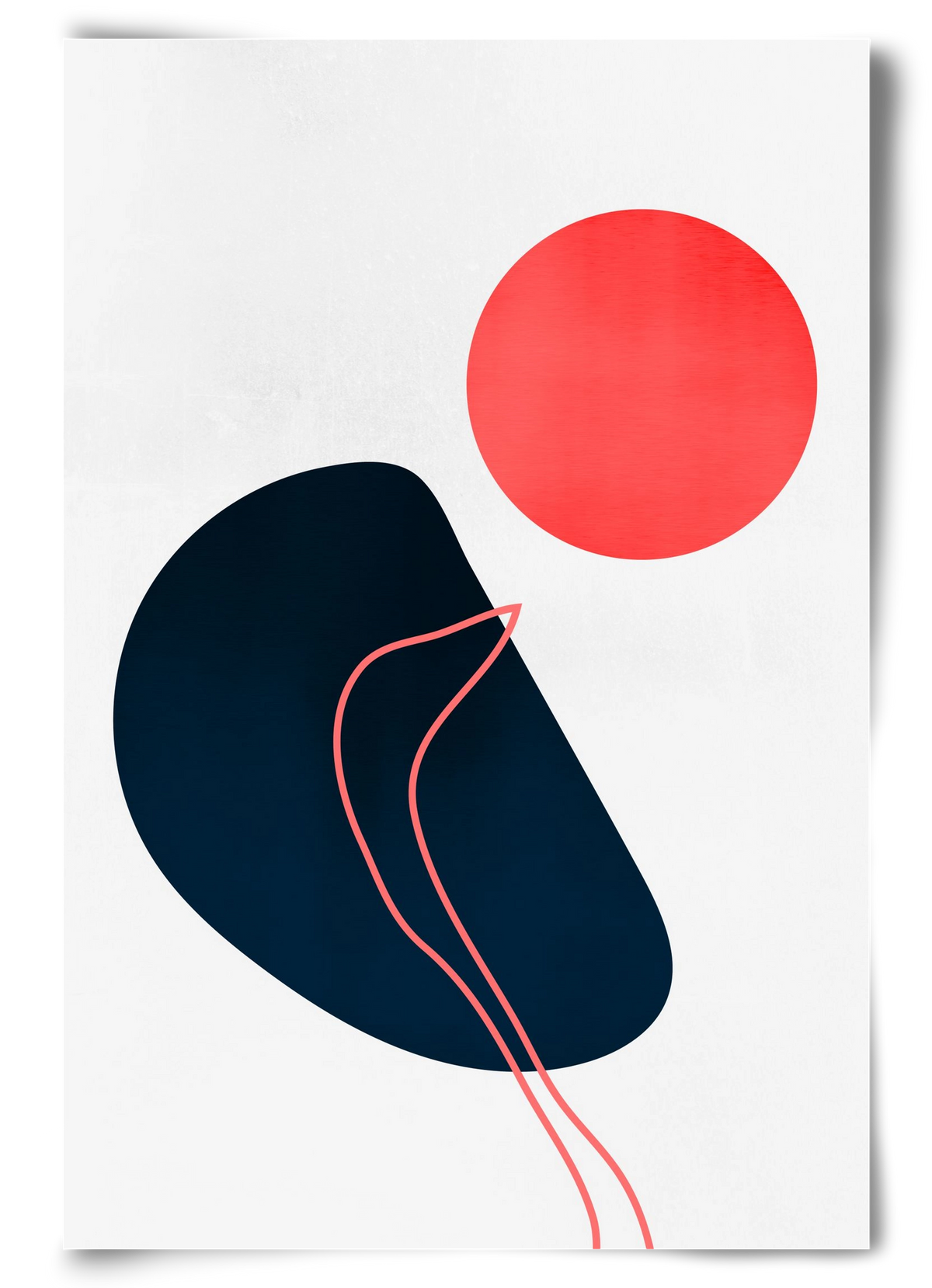 Abstracta No. 7, 60x90 cm, Keret nélkül