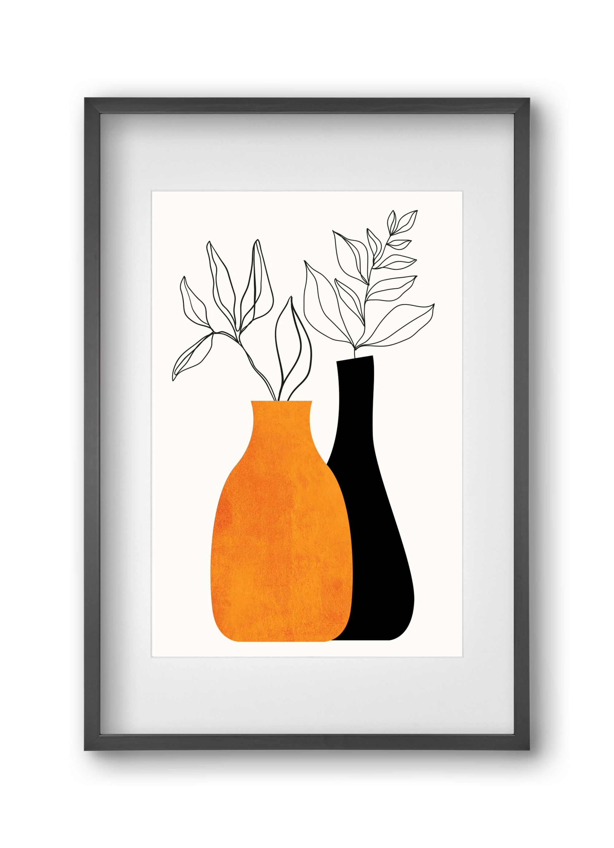 Cheek to Cheek, 30x45 cm (20x30 cm), Fekete keret, paszpartuval