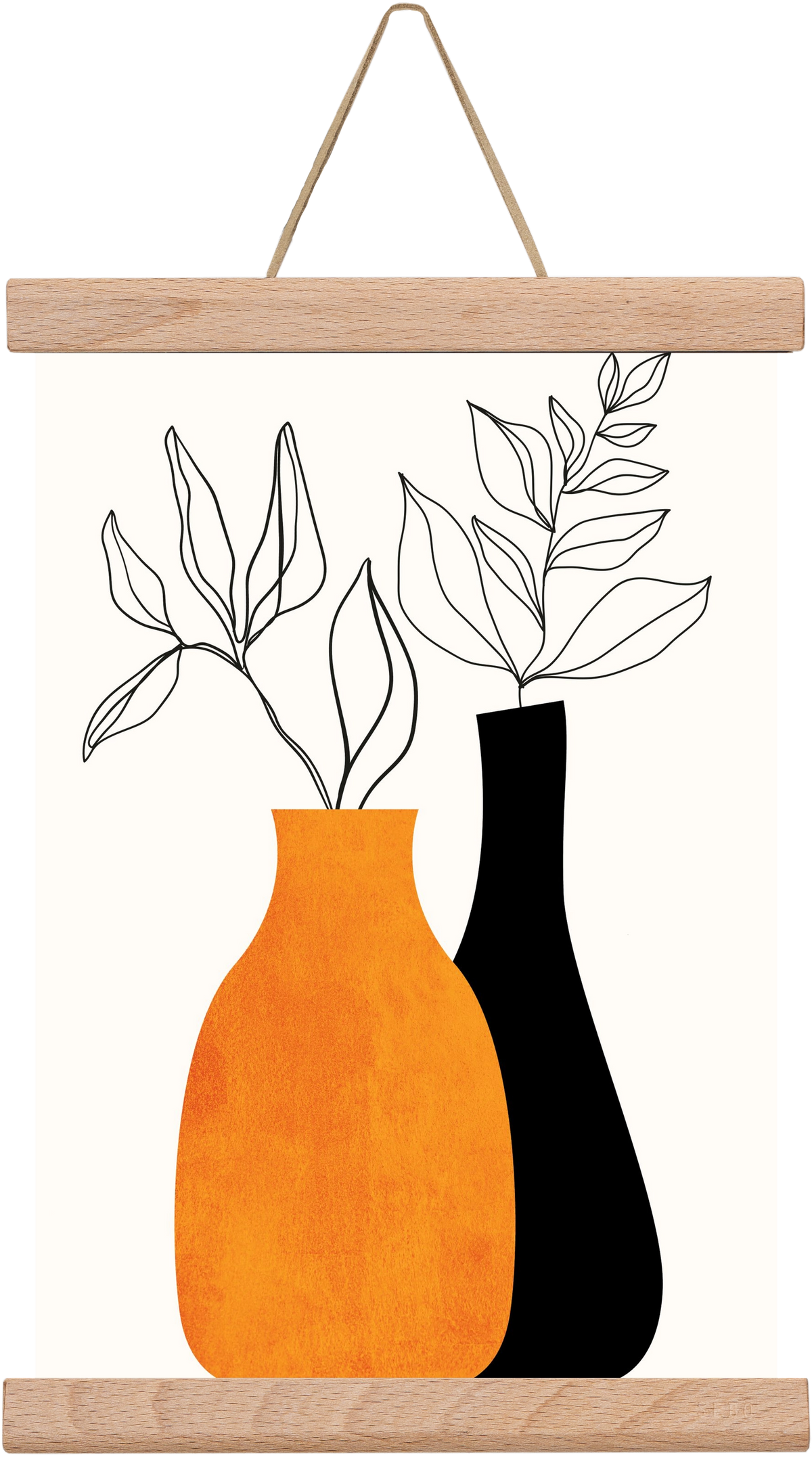 Cheek to Cheek, 20x30 cm (20x30 cm), Tölgy akasztó