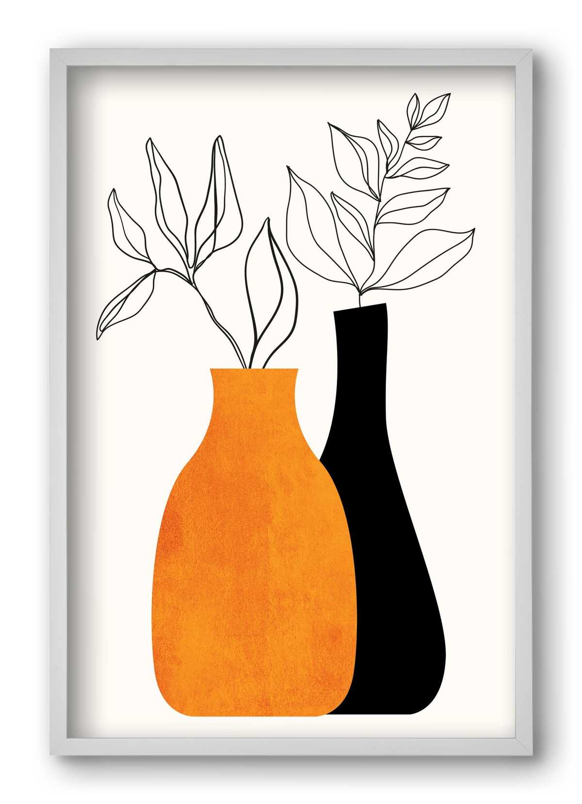 Cheek to Cheek, 40x60 cm (40x60 cm), Fehér keret