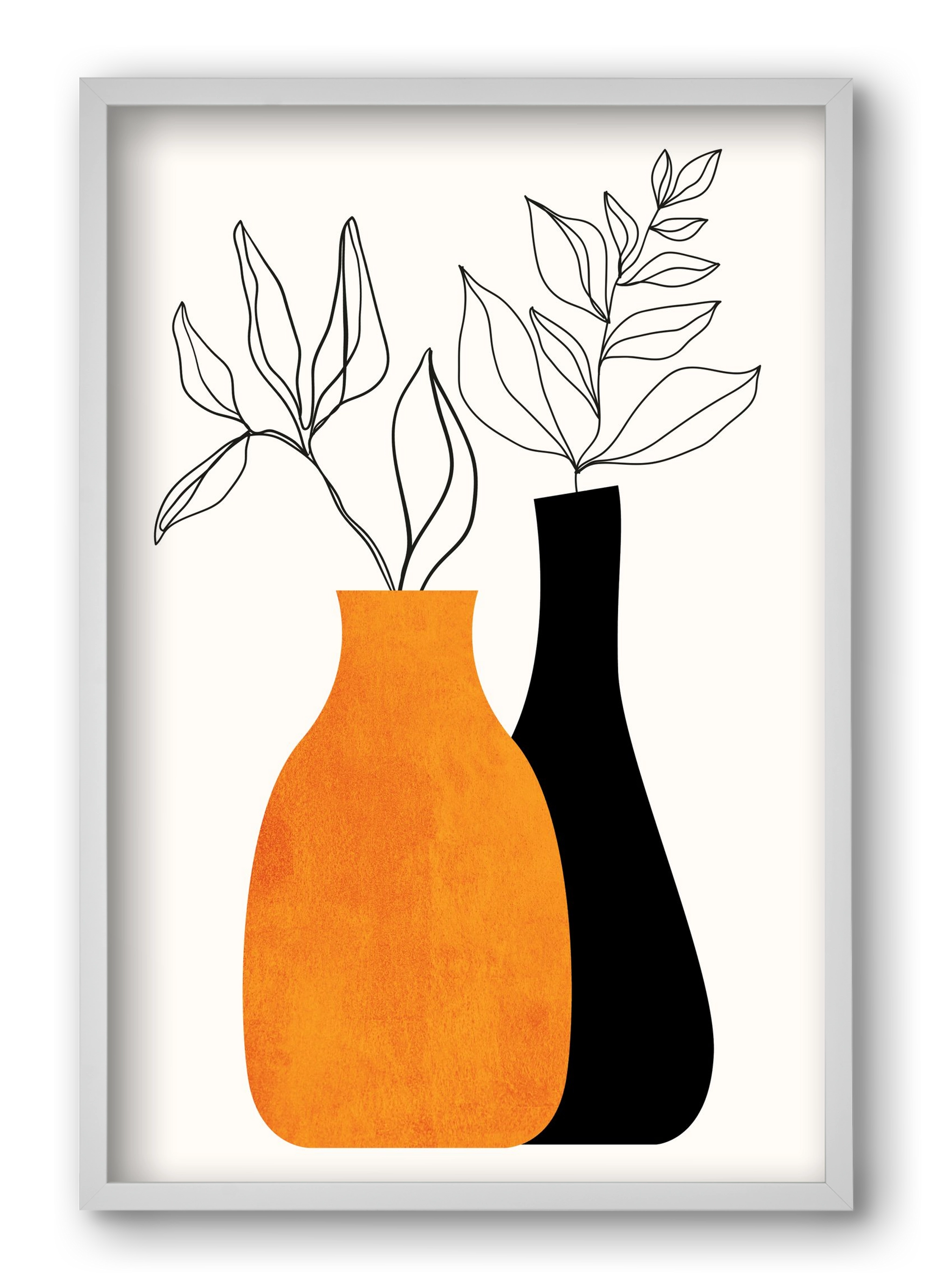 Cheek to Cheek, 40x60 cm (40x60 cm), Fehér keret