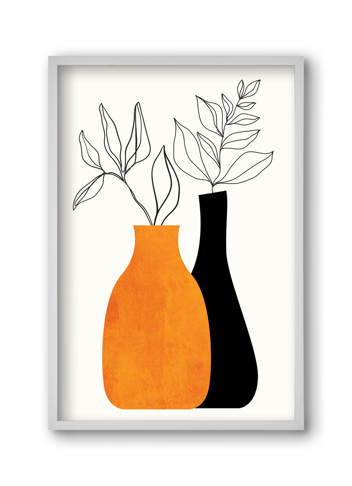 Cheek to Cheek, 30x45 cm (30x45 cm), Fehér keret