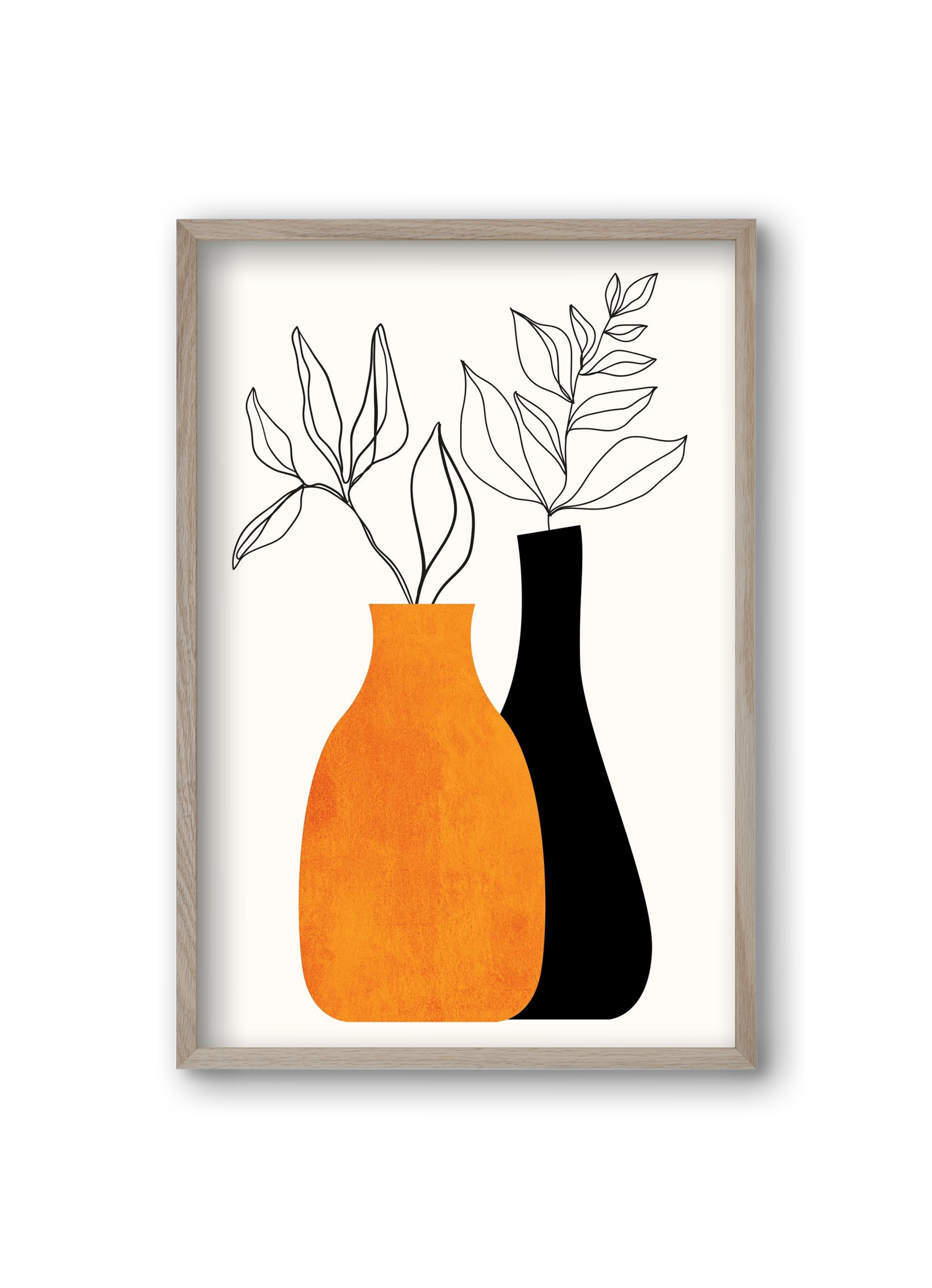 Cheek to Cheek, 20x30 cm (20x30 cm), Tölgy keret