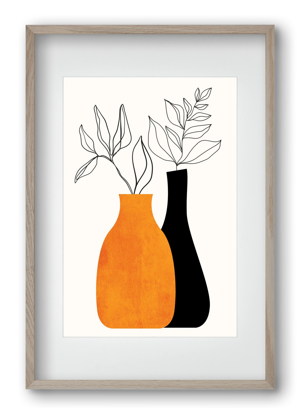 Cheek to Cheek, 40x60 cm (30x45 cm), Tölgy keret, paszpartuval