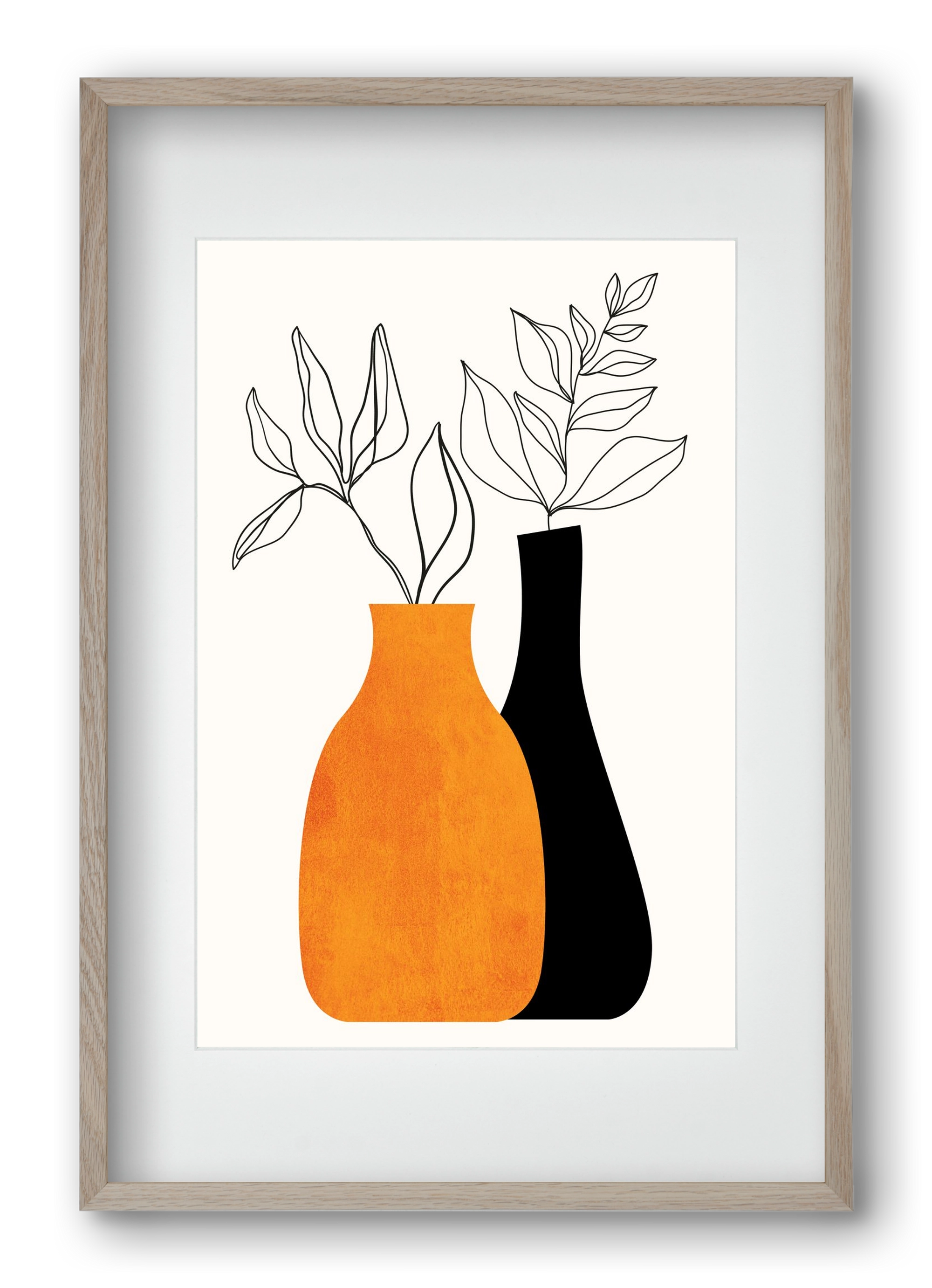 Cheek to Cheek, 40x60 cm (30x45 cm), Tölgy keret, paszpartuval