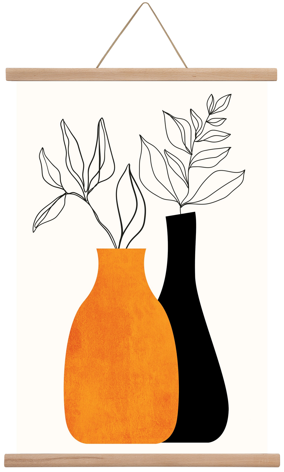 Cheek to Cheek, 40x60 cm (40x60 cm), Tölgy akasztó