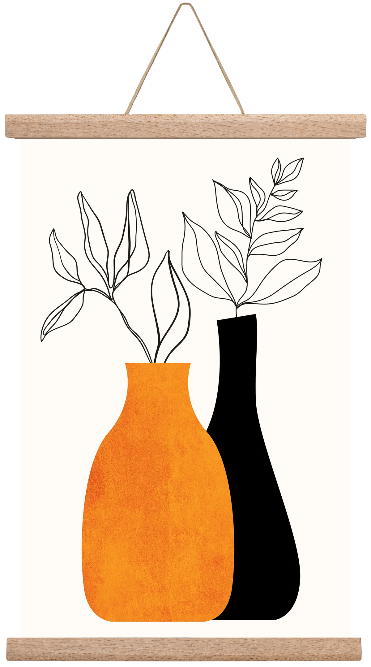 Cheek to Cheek, 30x45 cm (30x45 cm), Tölgy akasztó