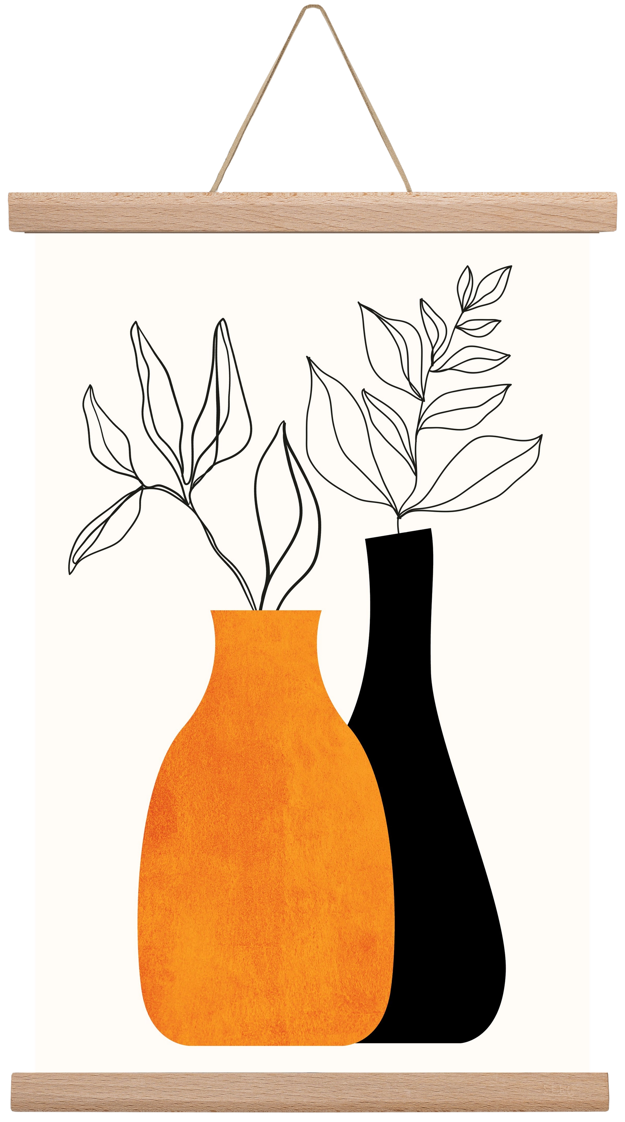 Cheek to Cheek, 30x45 cm (30x45 cm), Tölgy akasztó