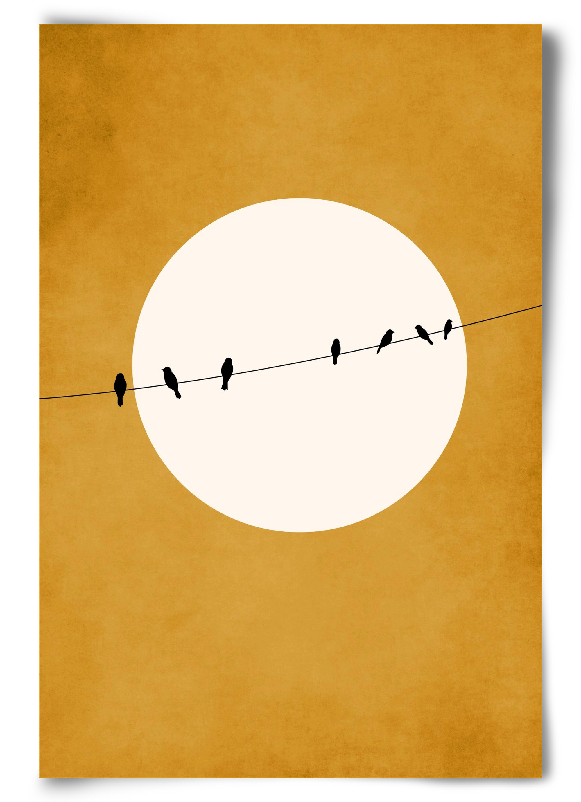 Chirping and Chilling at Night, 60x90 cm, Keret nélkül