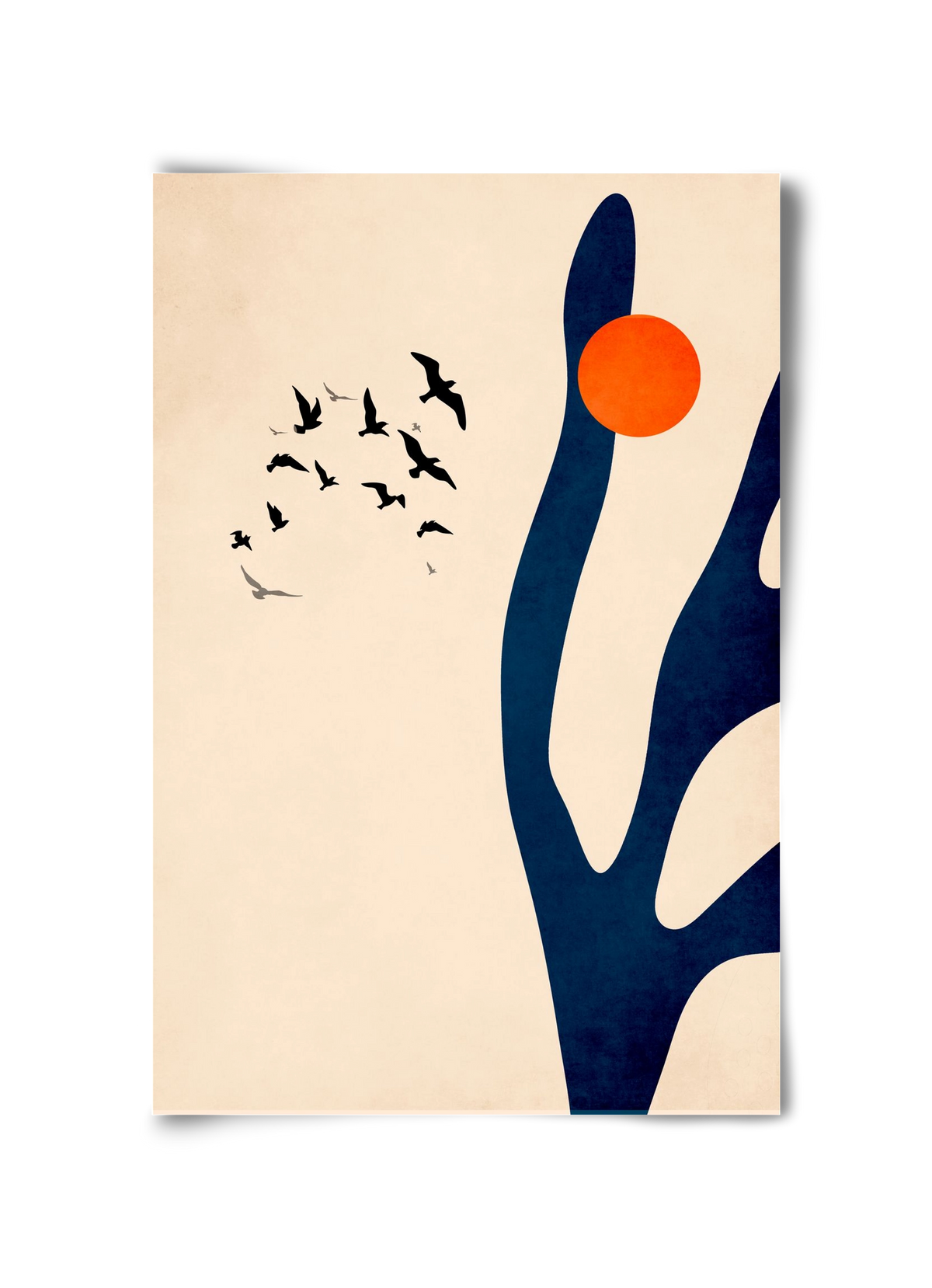 Desert birds, 30x45 cm, Keret nélkül