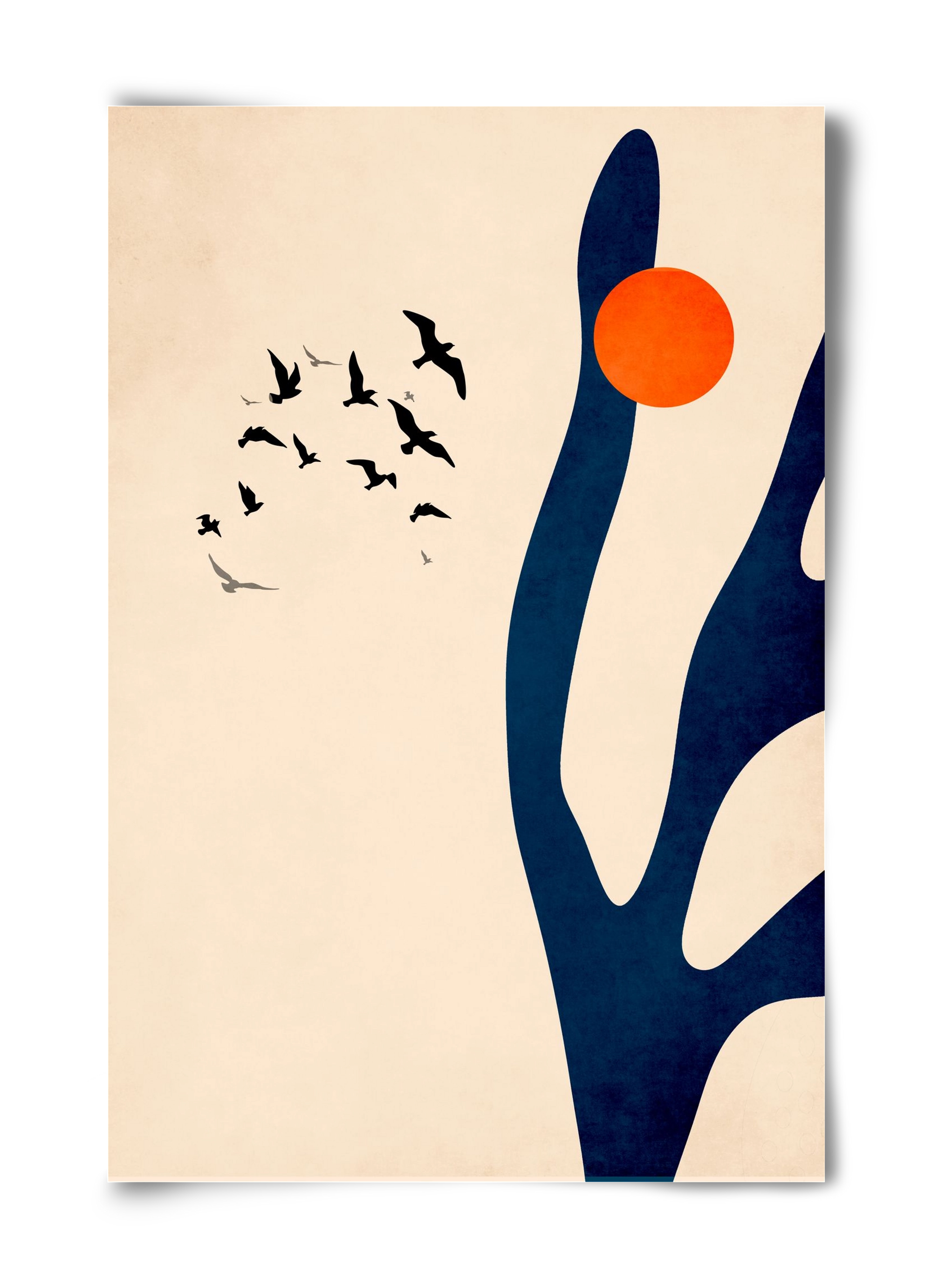 Desert birds, 40x60 cm, Keret nélkül