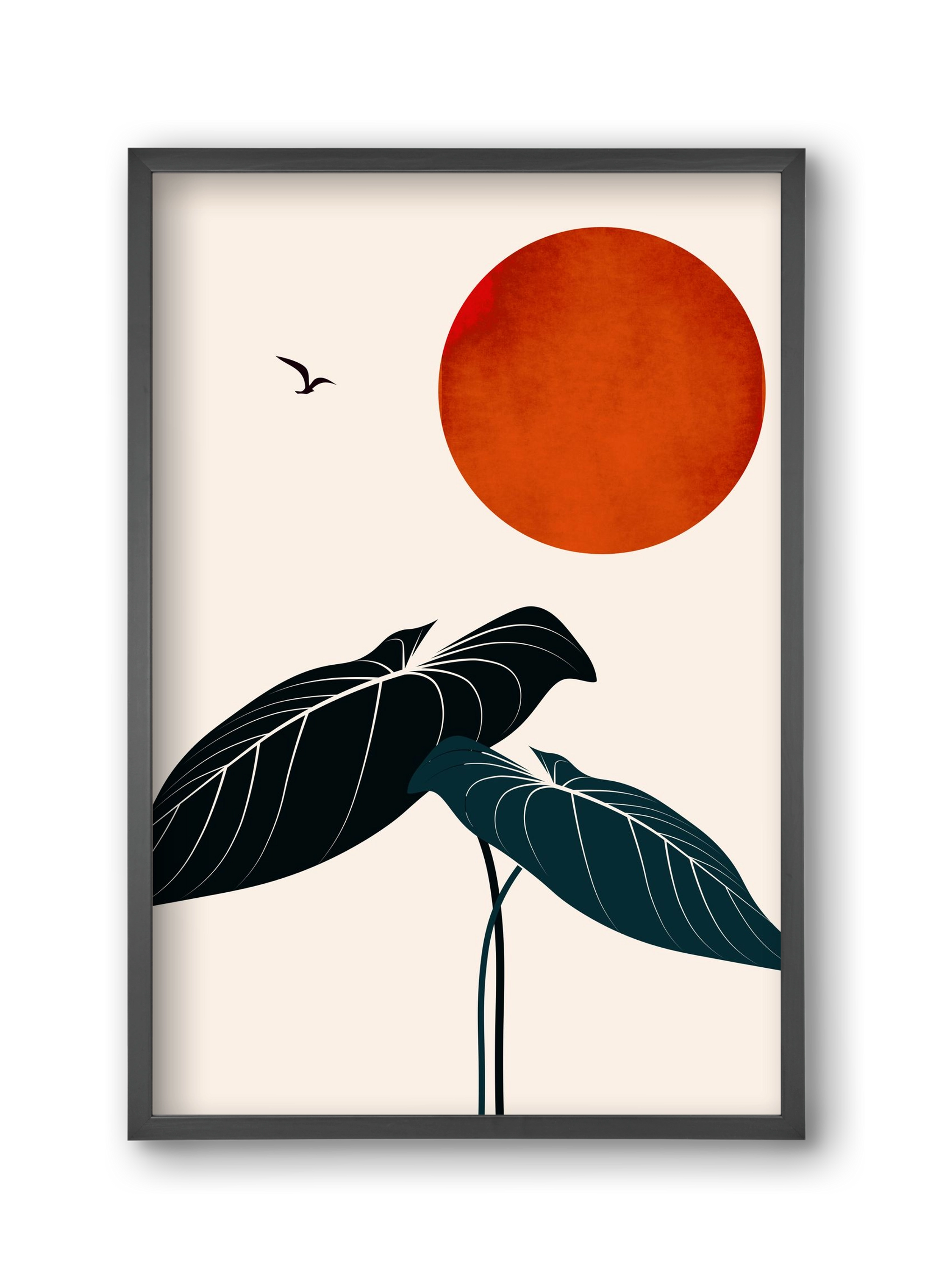 Dreaming at night, 30x45 cm (30x45 cm), Fekete keret