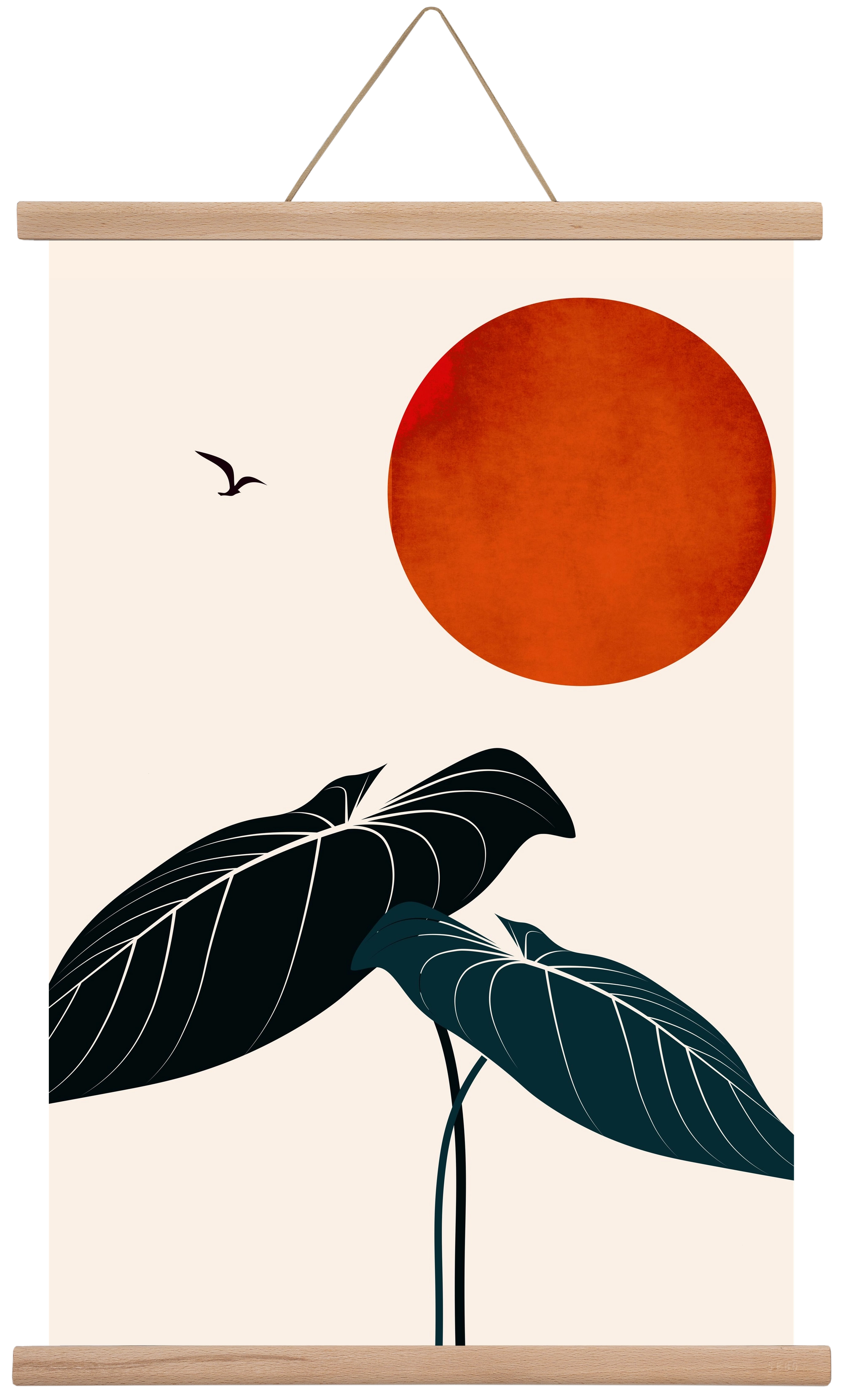 Dreaming at night, 40x60 cm (40x60 cm), Tölgy akasztó