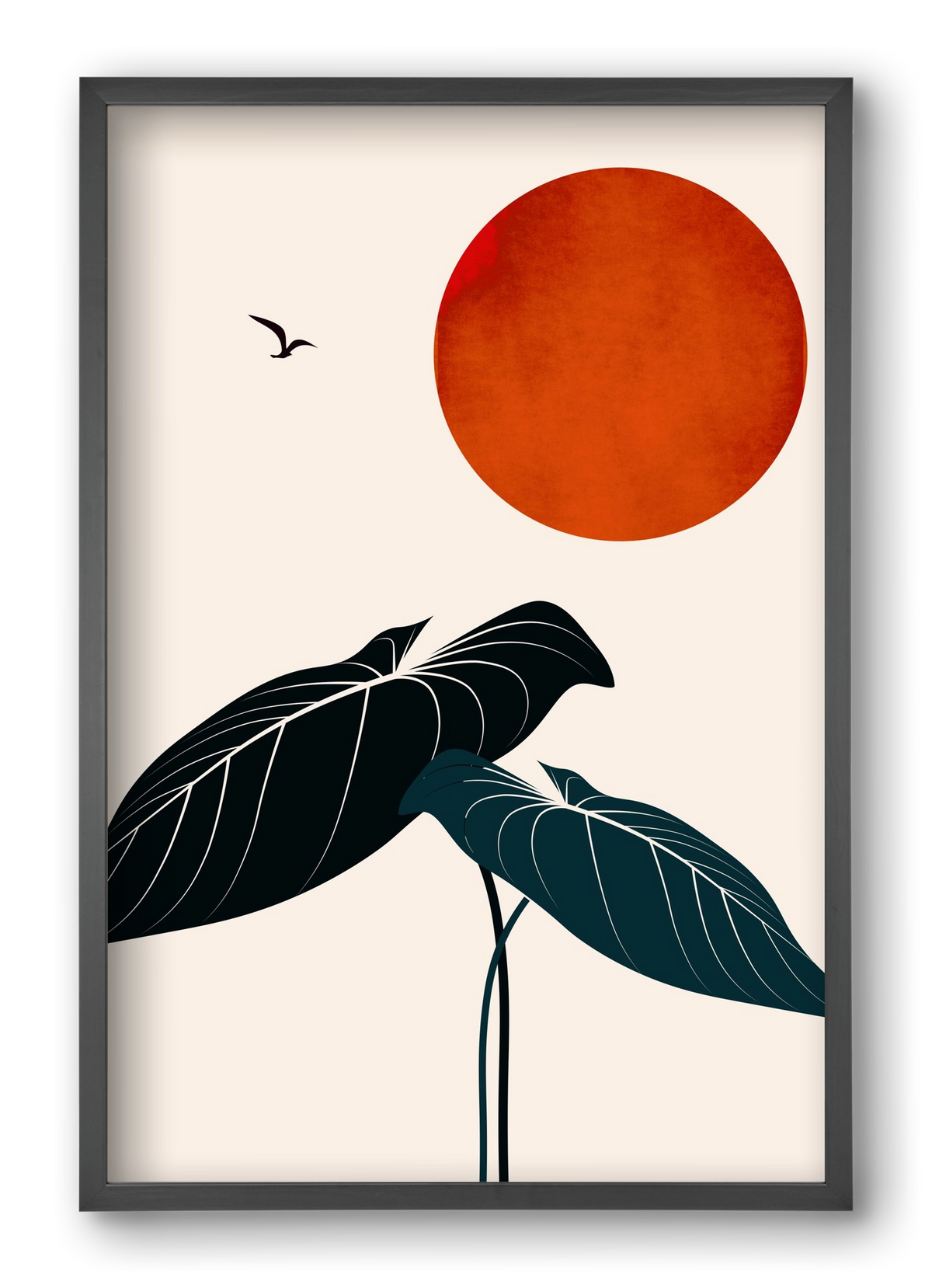 Dreaming at night, 40x60 cm (40x60 cm), Fekete keret