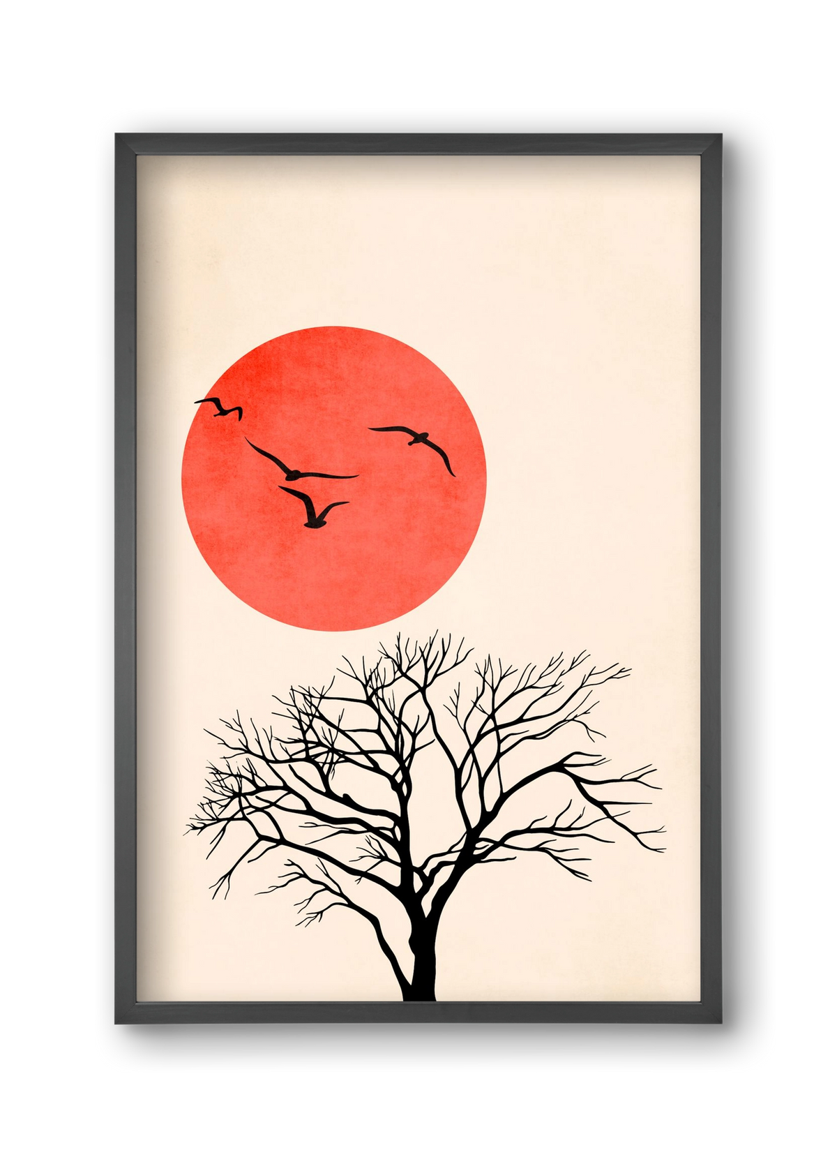 Fly, 30x45 cm (30x45 cm), Fekete keret