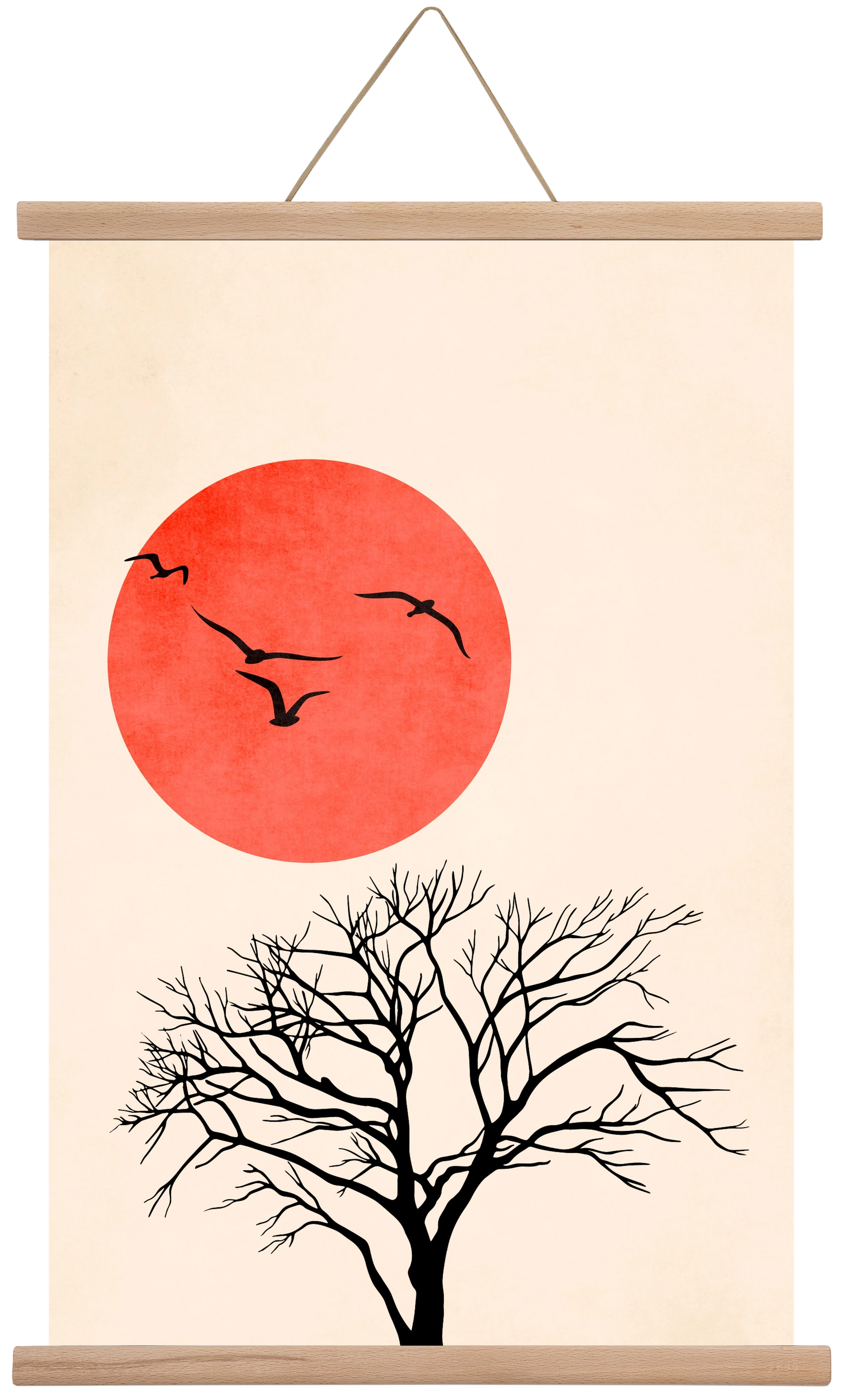 Fly, 40x60 cm (40x60 cm), Tölgy akasztó