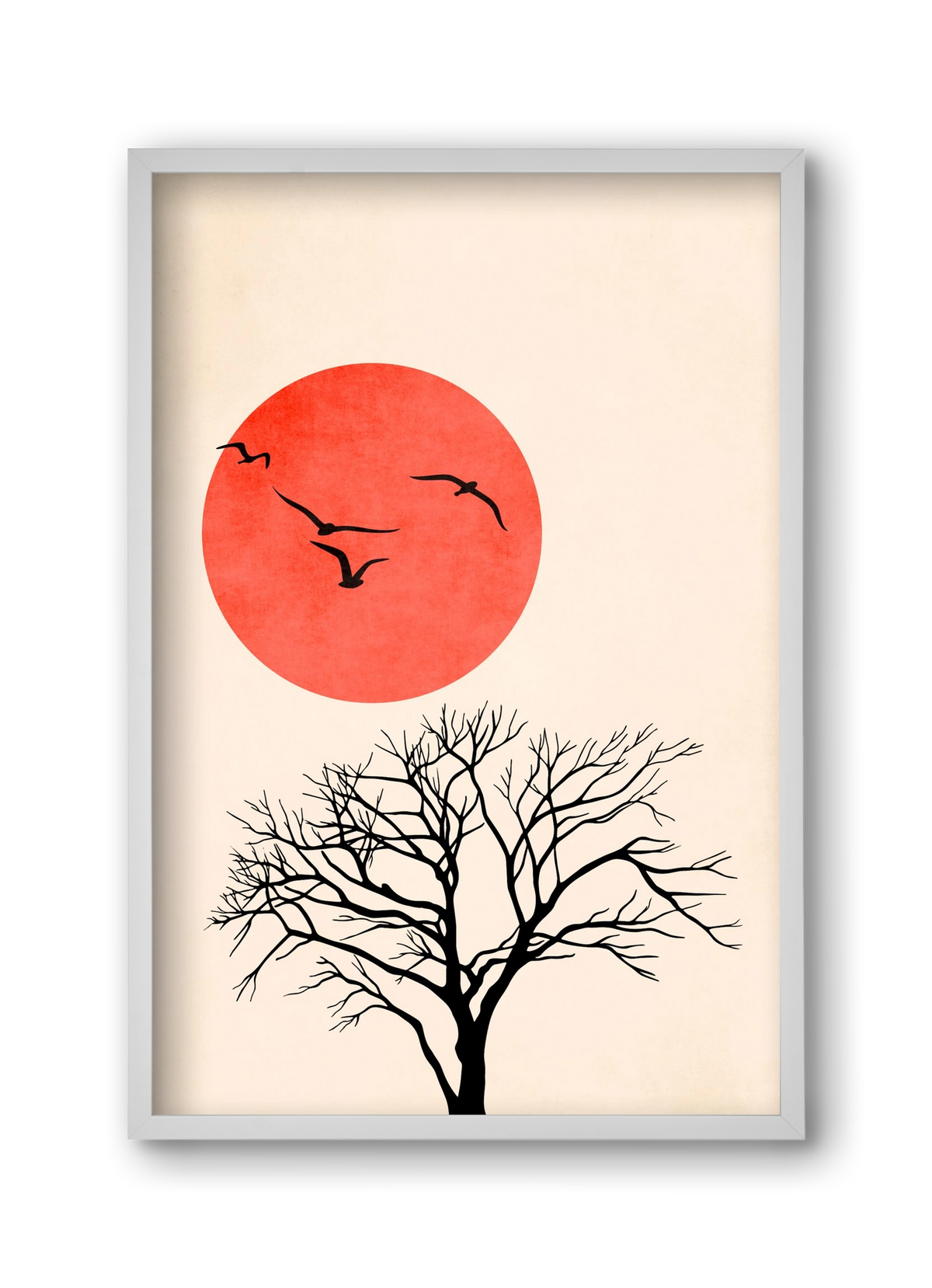 Fly, 30x45 cm (30x45 cm), Fehér keret