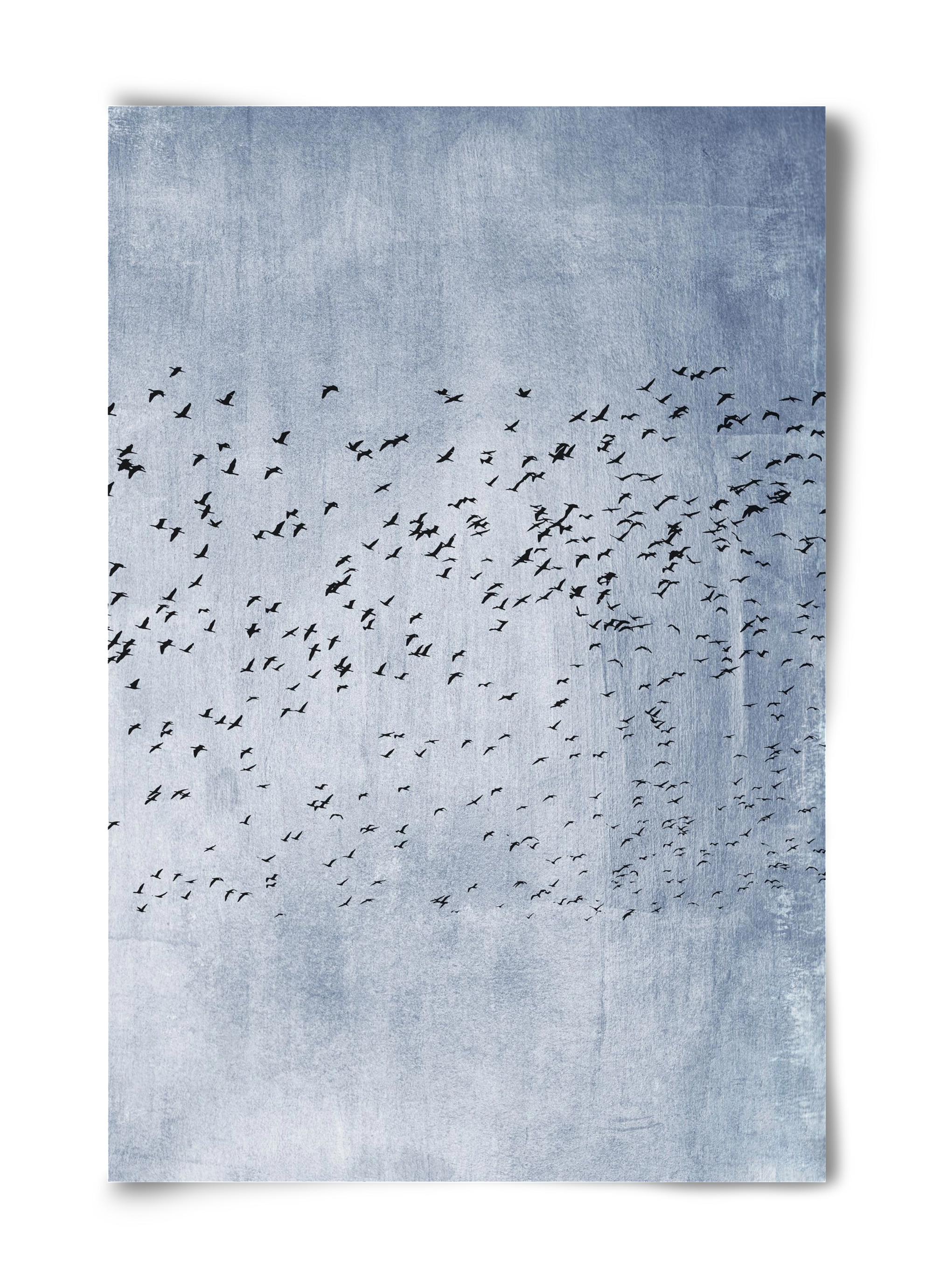 Moving on - blue, 40x60 cm, Keret nélkül