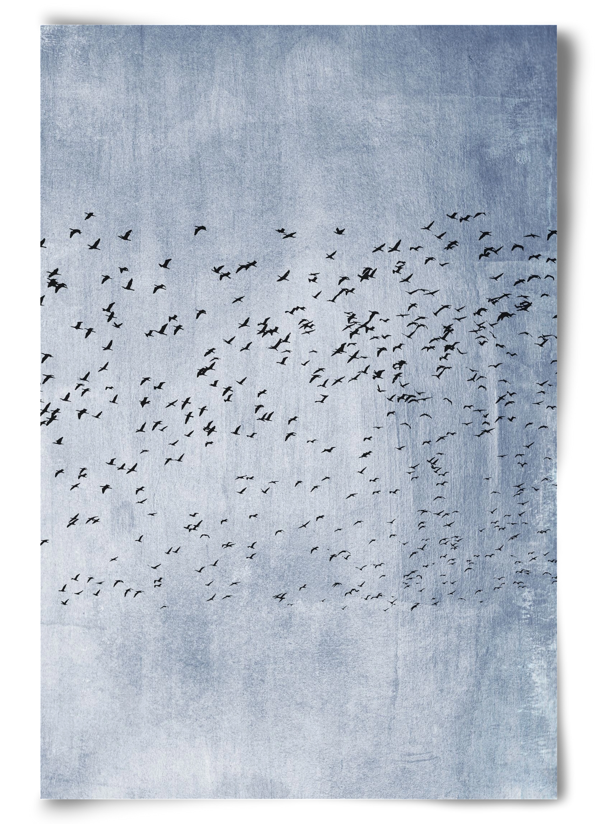 Moving on - blue, 60x90 cm, Keret nélkül