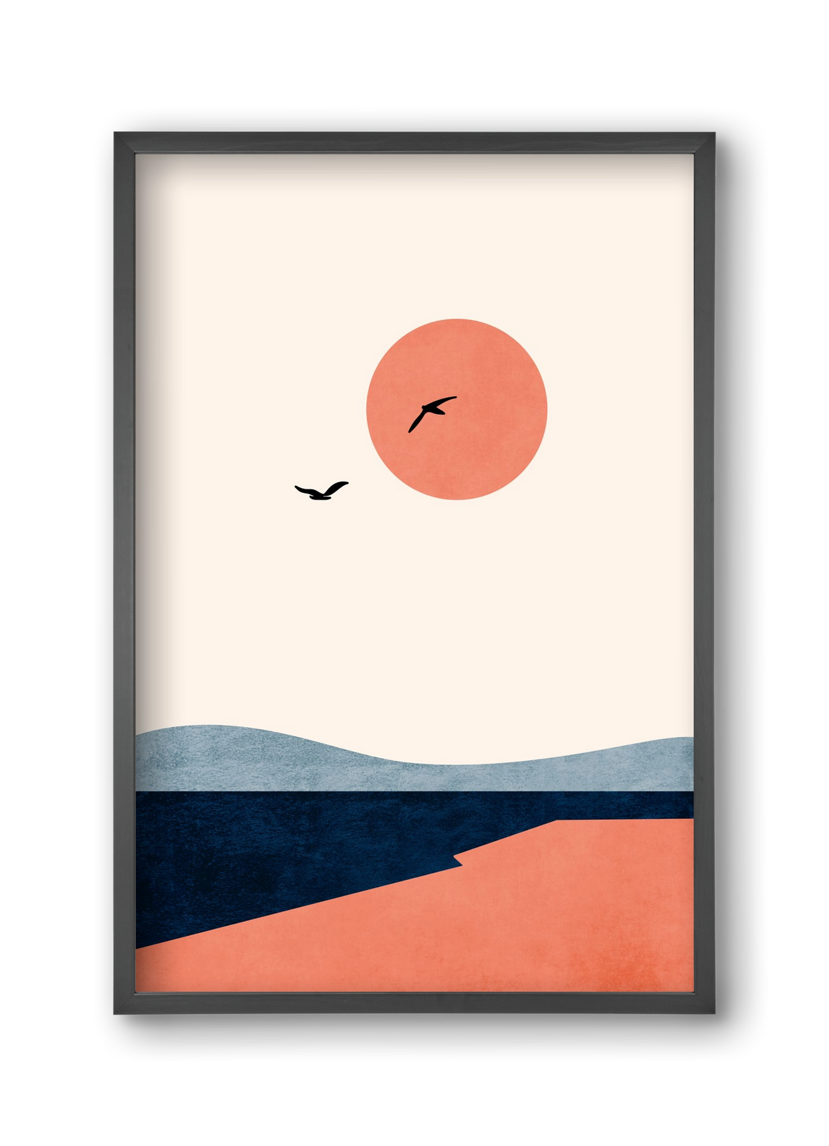 Once upon a time, 30x45 cm (30x45 cm), Fekete keret