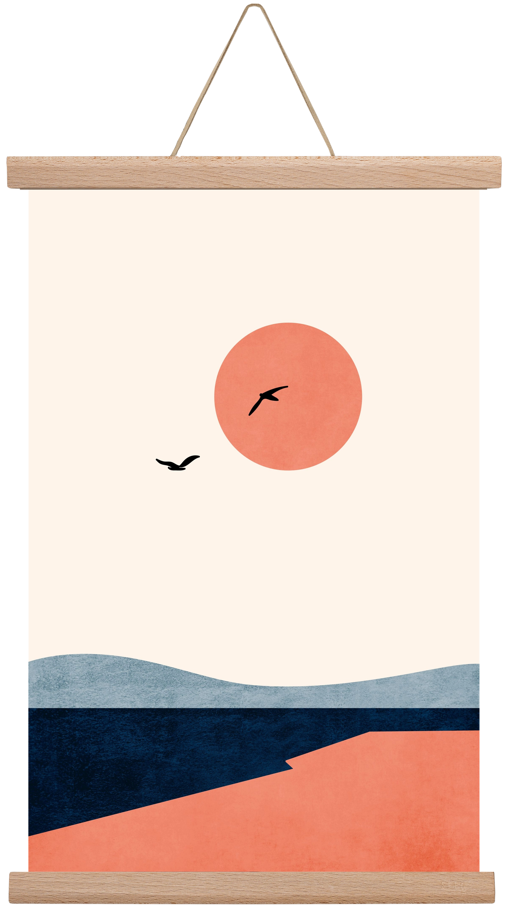 Once upon a time, 30x45 cm (30x45 cm), Tölgy akasztó