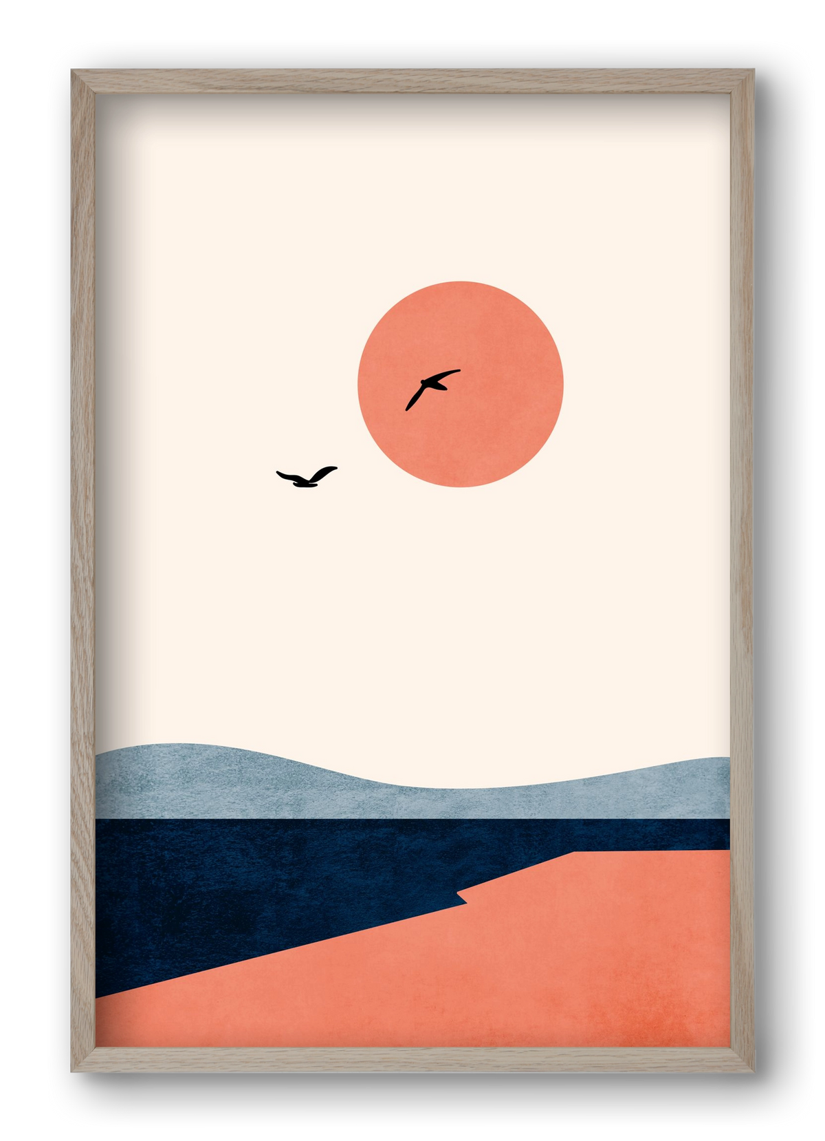 Once upon a time, 40x60 cm (40x60 cm), Tölgy keret