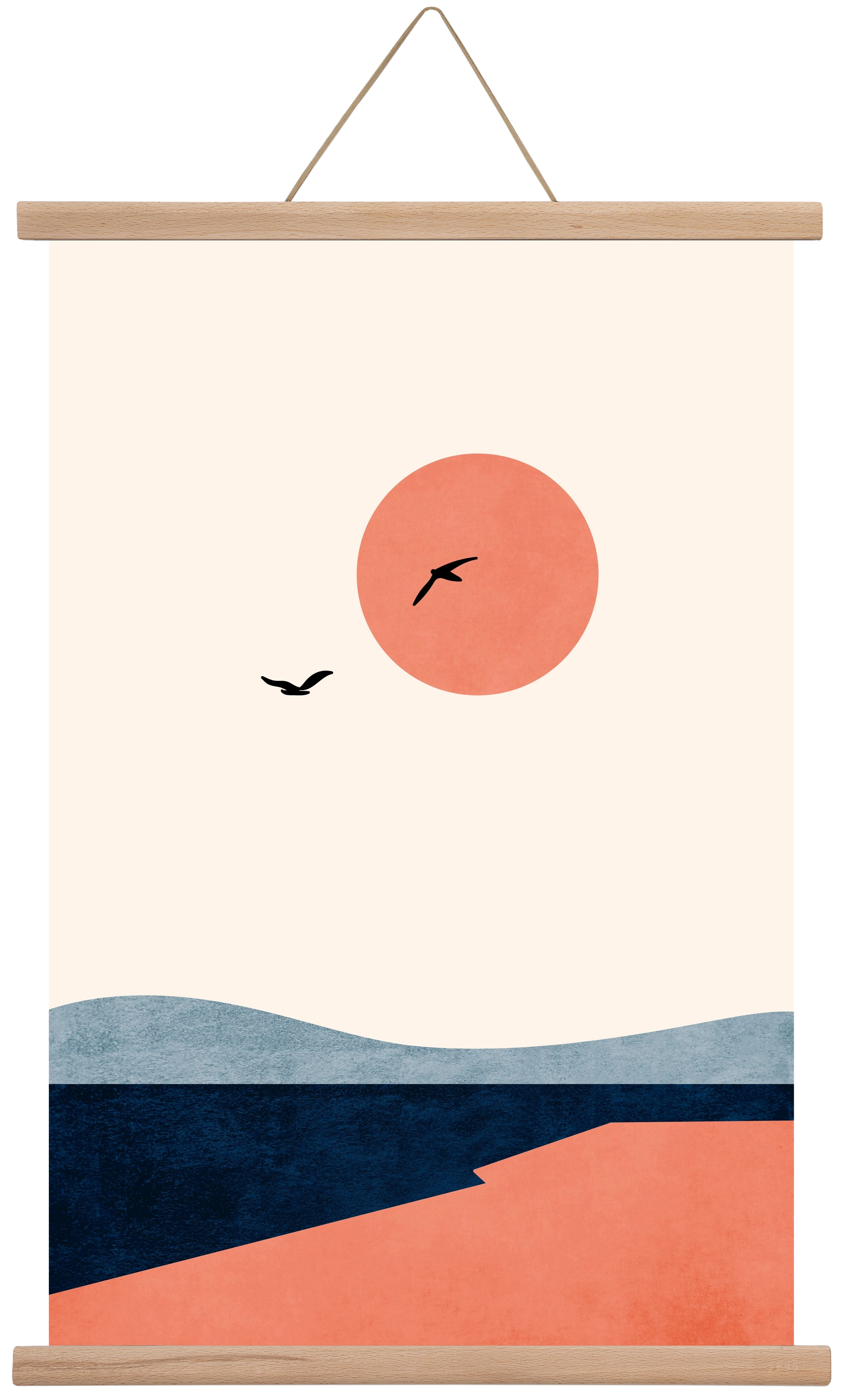 Once upon a time, 40x60 cm (40x60 cm), Tölgy akasztó