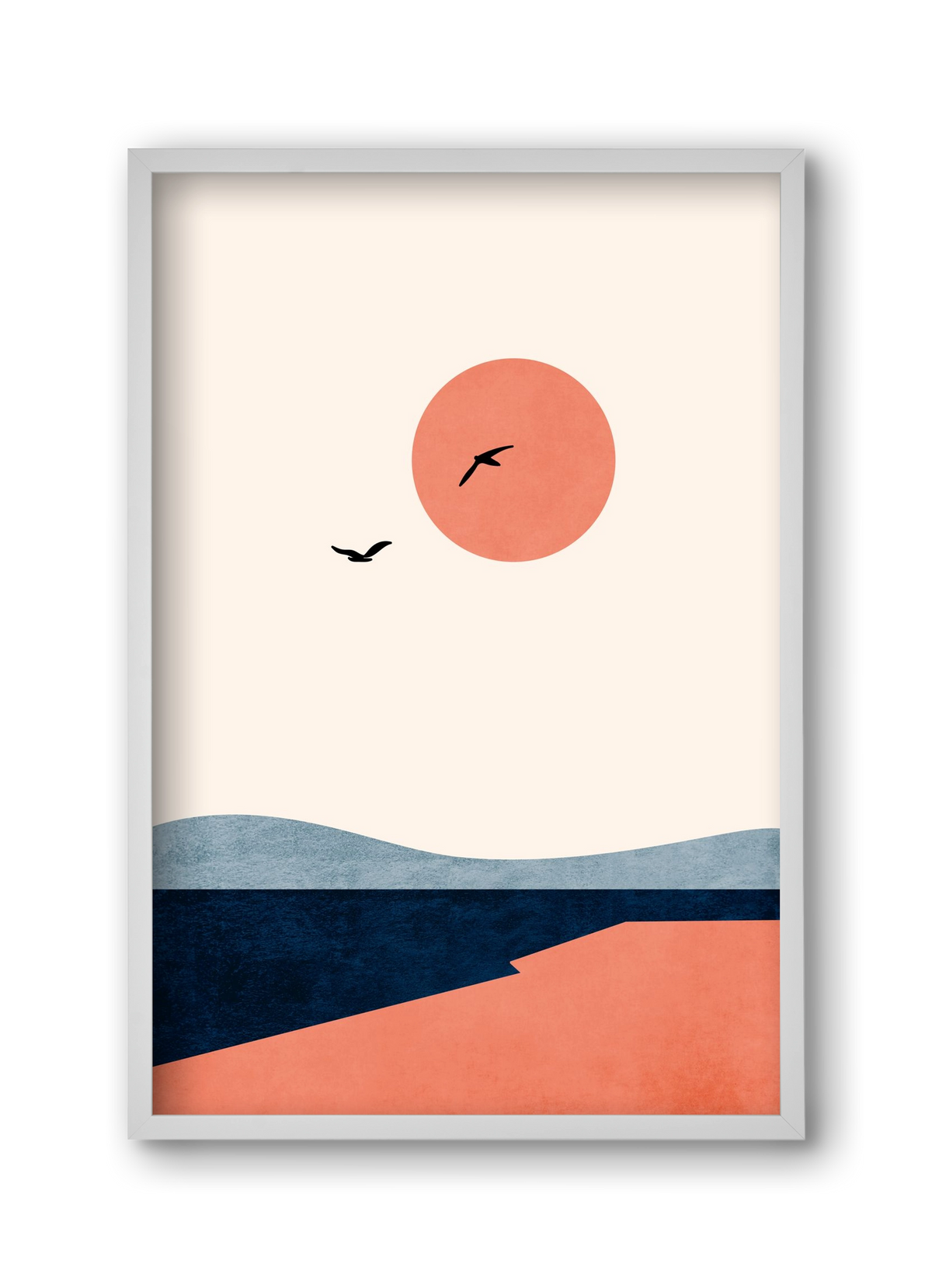 Once upon a time, 30x45 cm (30x45 cm), Fehér keret