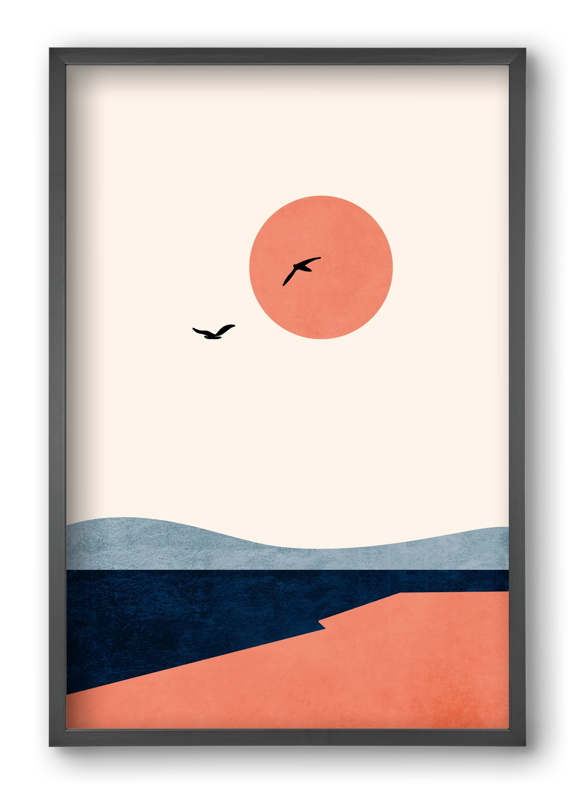 Once upon a time, 40x60 cm (40x60 cm), Fekete keret