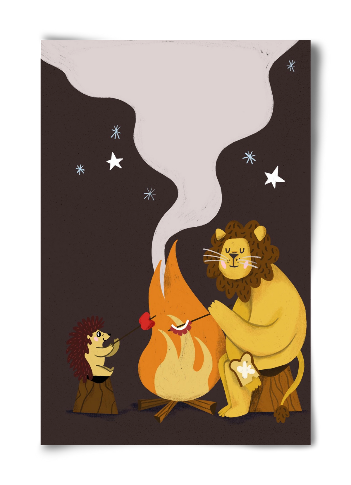 August Sky, 40x60 cm, Keret nélkül