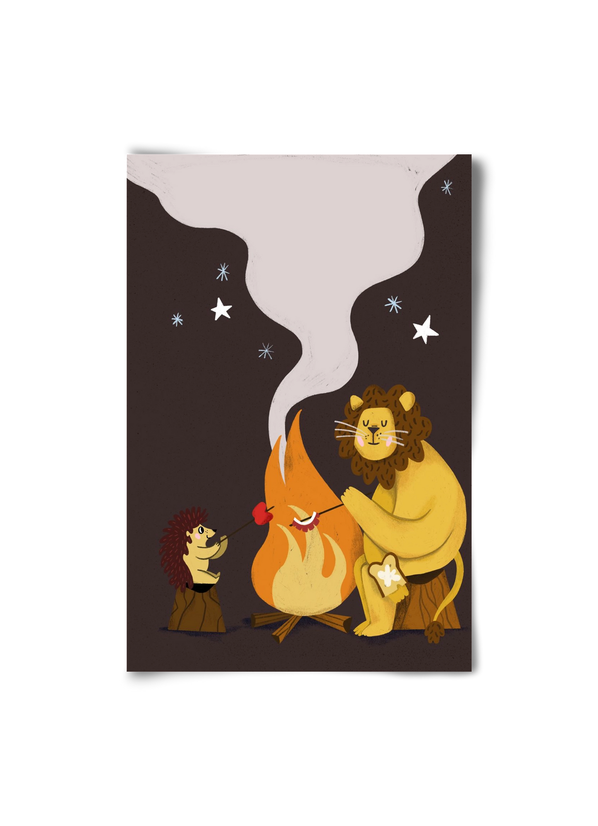 August Sky, 20x30 cm, Keret nélkül