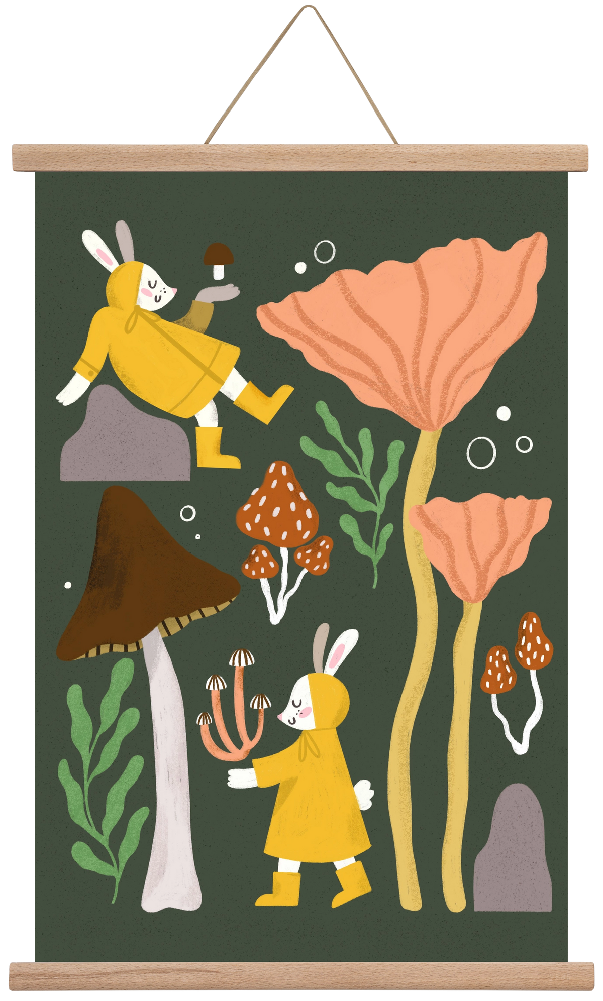 Autumn In the Forest, 40x60 cm (40x60 cm), Tölgy akasztó