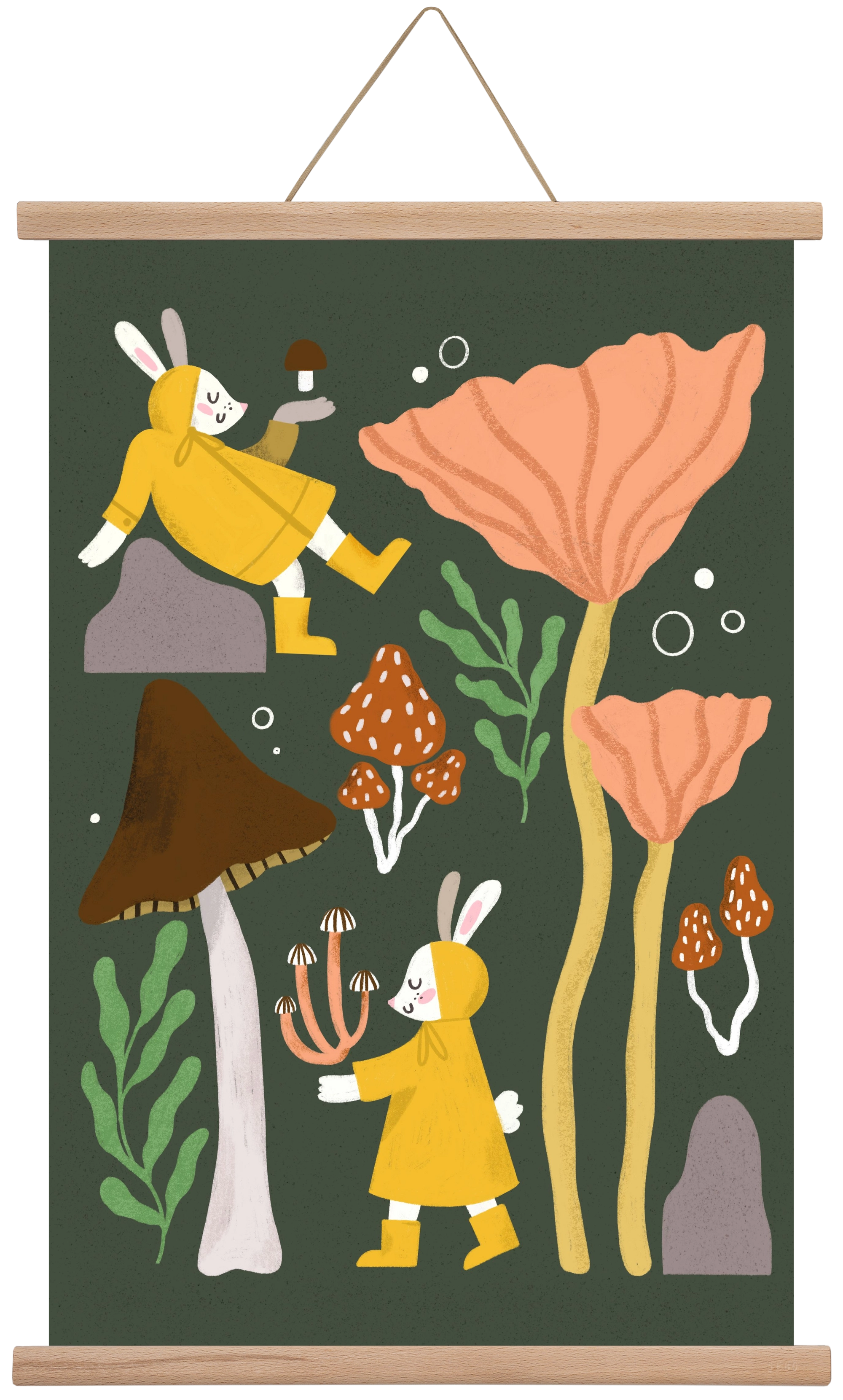 Autumn In the Forest, 40x60 cm (40x60 cm), Tölgy akasztó