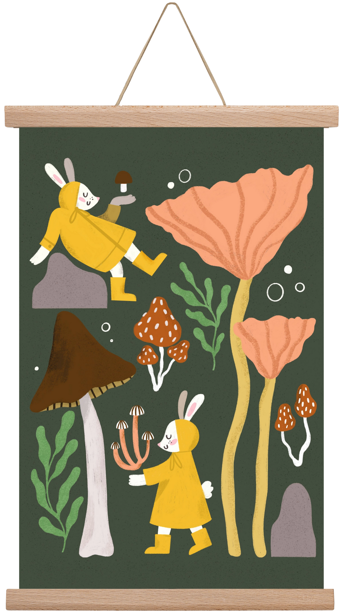 Autumn In the Forest, 30x45 cm (30x45 cm), Tölgy akasztó