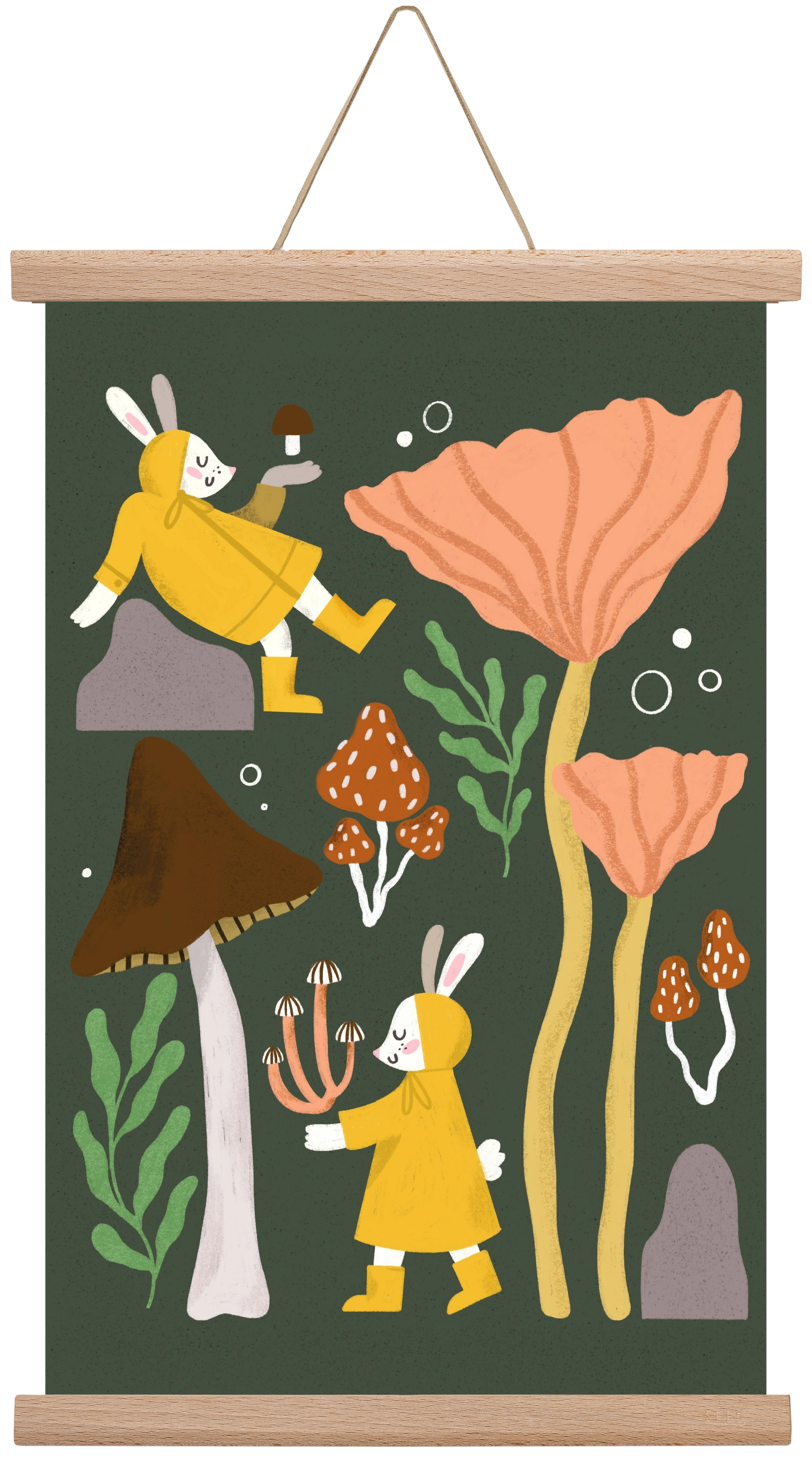 Autumn In the Forest, 30x45 cm (30x45 cm), Tölgy akasztó