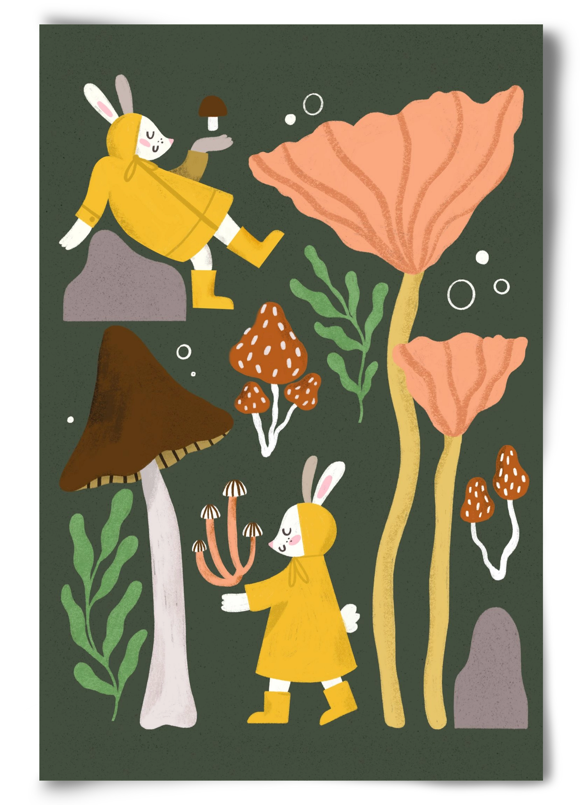 Autumn In the Forest, 60x90 cm, Keret nélkül