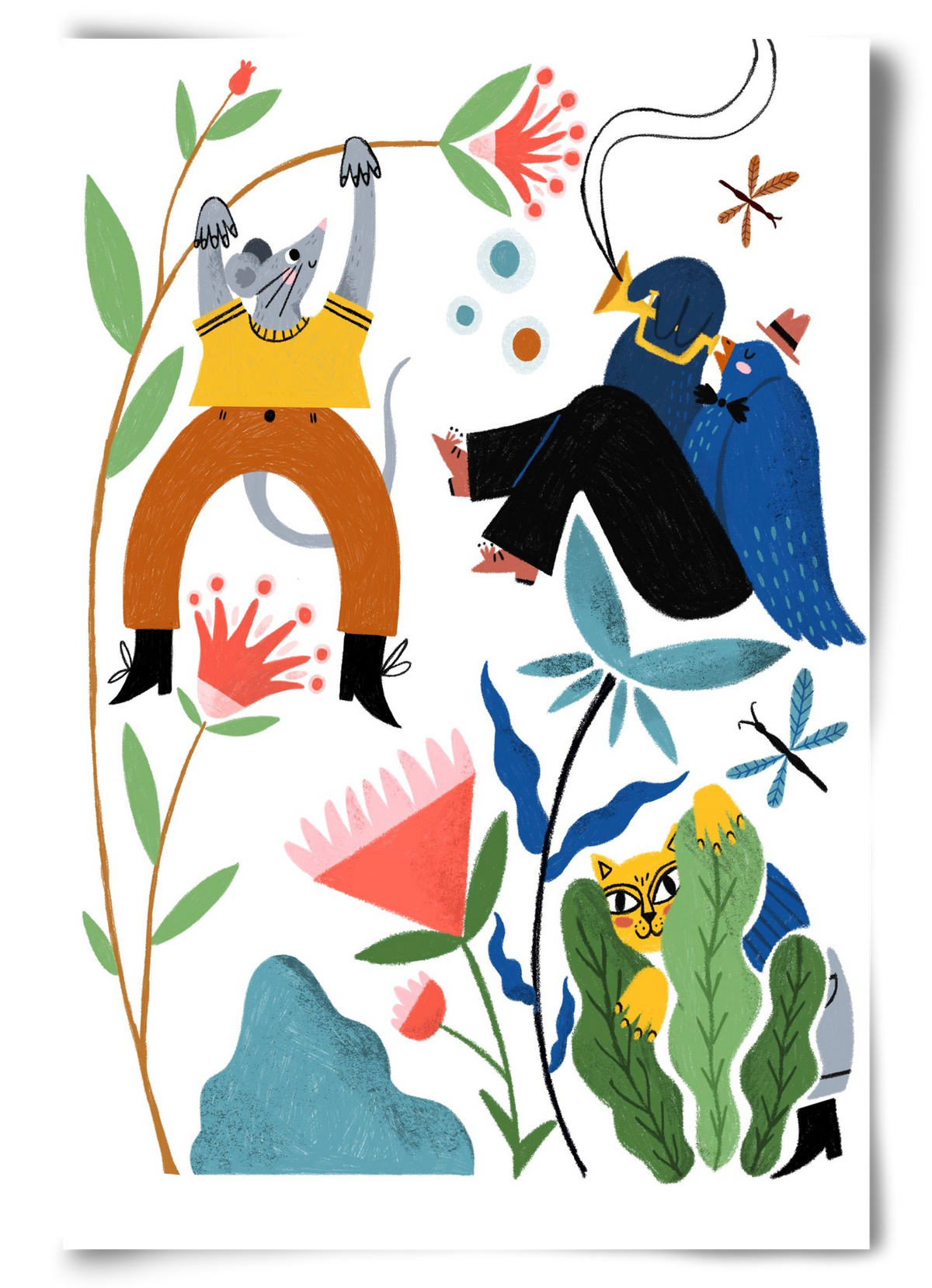 Spring Has Arrived, 60x90 cm, Keret nélkül