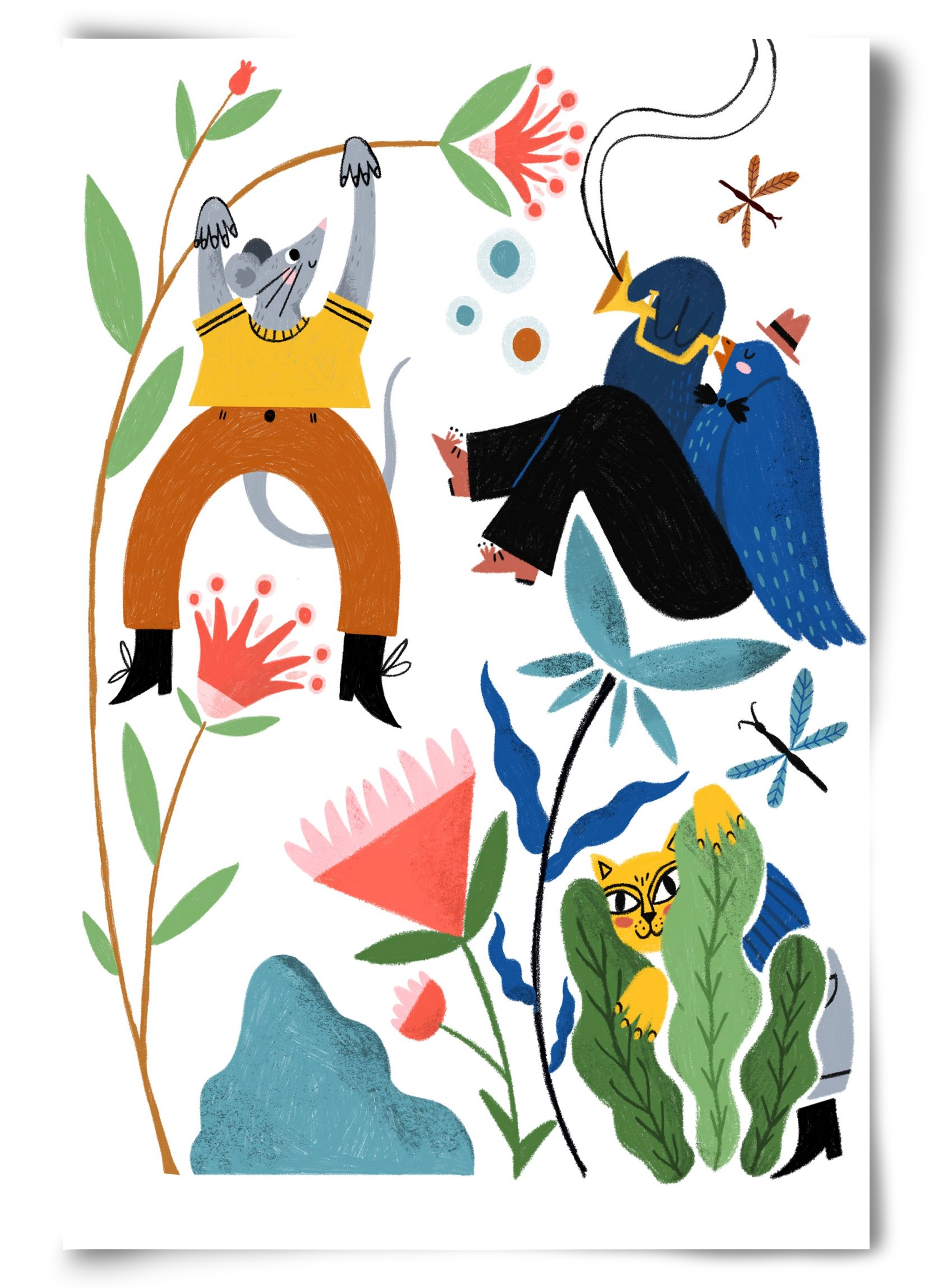 Spring Has Arrived, 60x90 cm, Keret nélkül