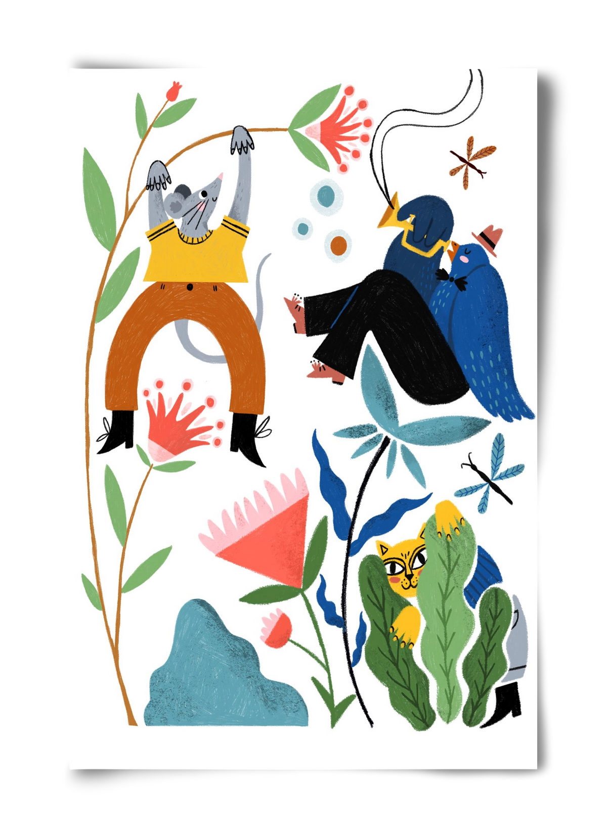 Spring Has Arrived, 40x60 cm, Keret nélkül