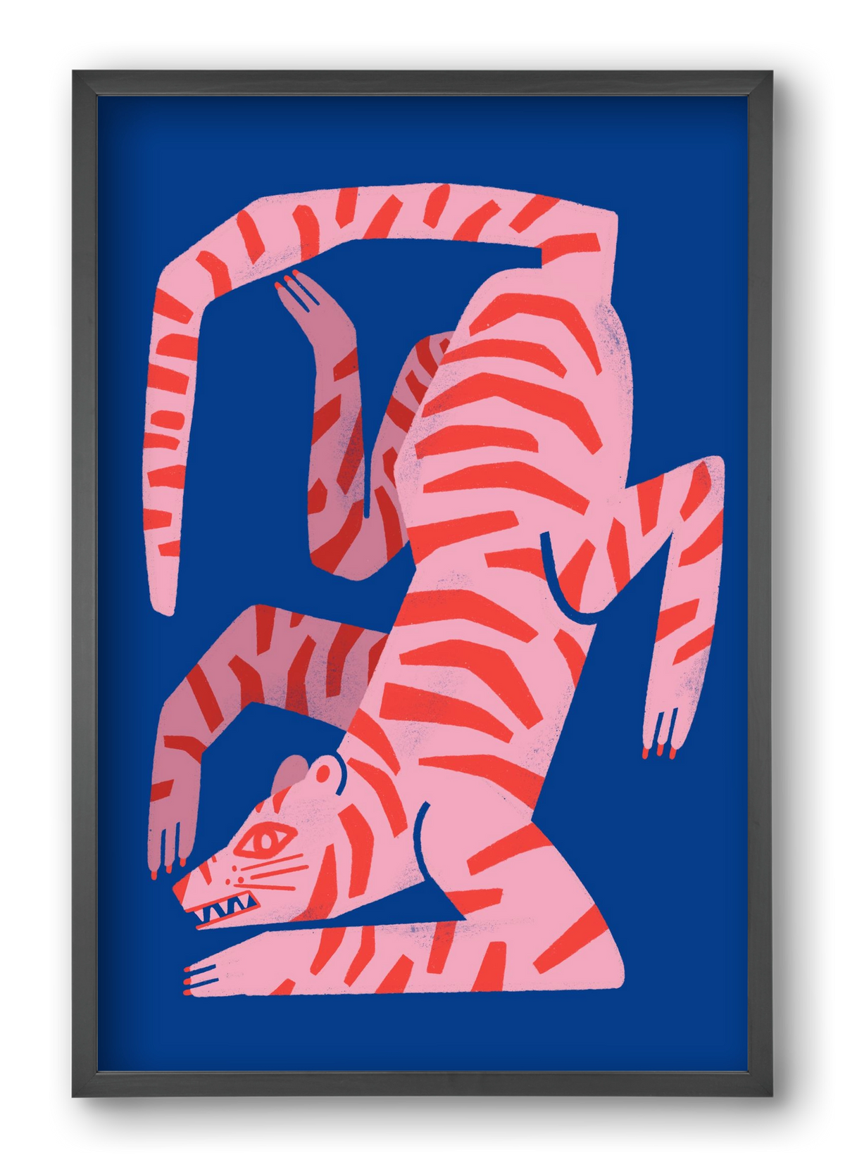 Tiger Tiger, 40x60 cm (40x60 cm), Fekete keret