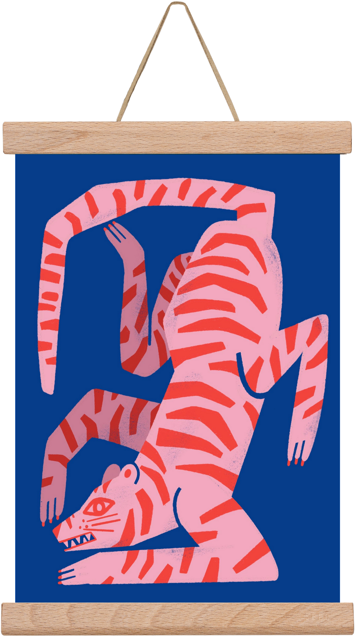 Tiger Tiger, 20x30 cm (20x30 cm), Tölgy akasztó