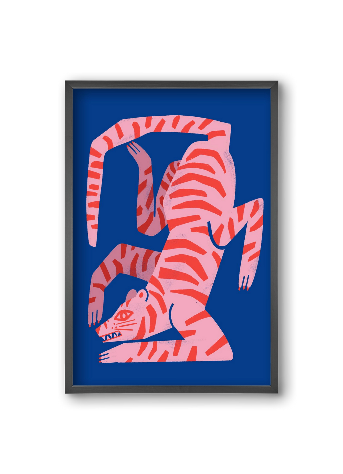 Tiger Tiger, 20x30 cm (20x30 cm), Fekete keret