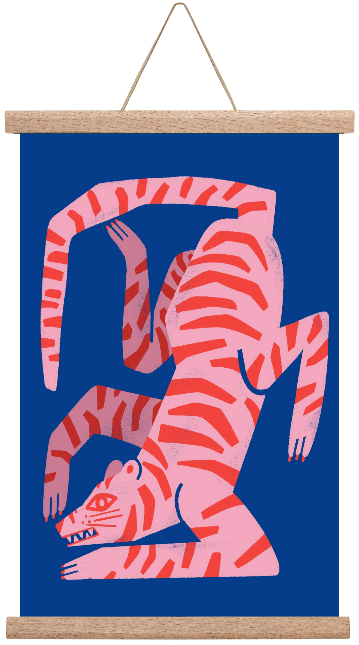 Tiger Tiger, 30x45 cm (30x45 cm), Tölgy akasztó