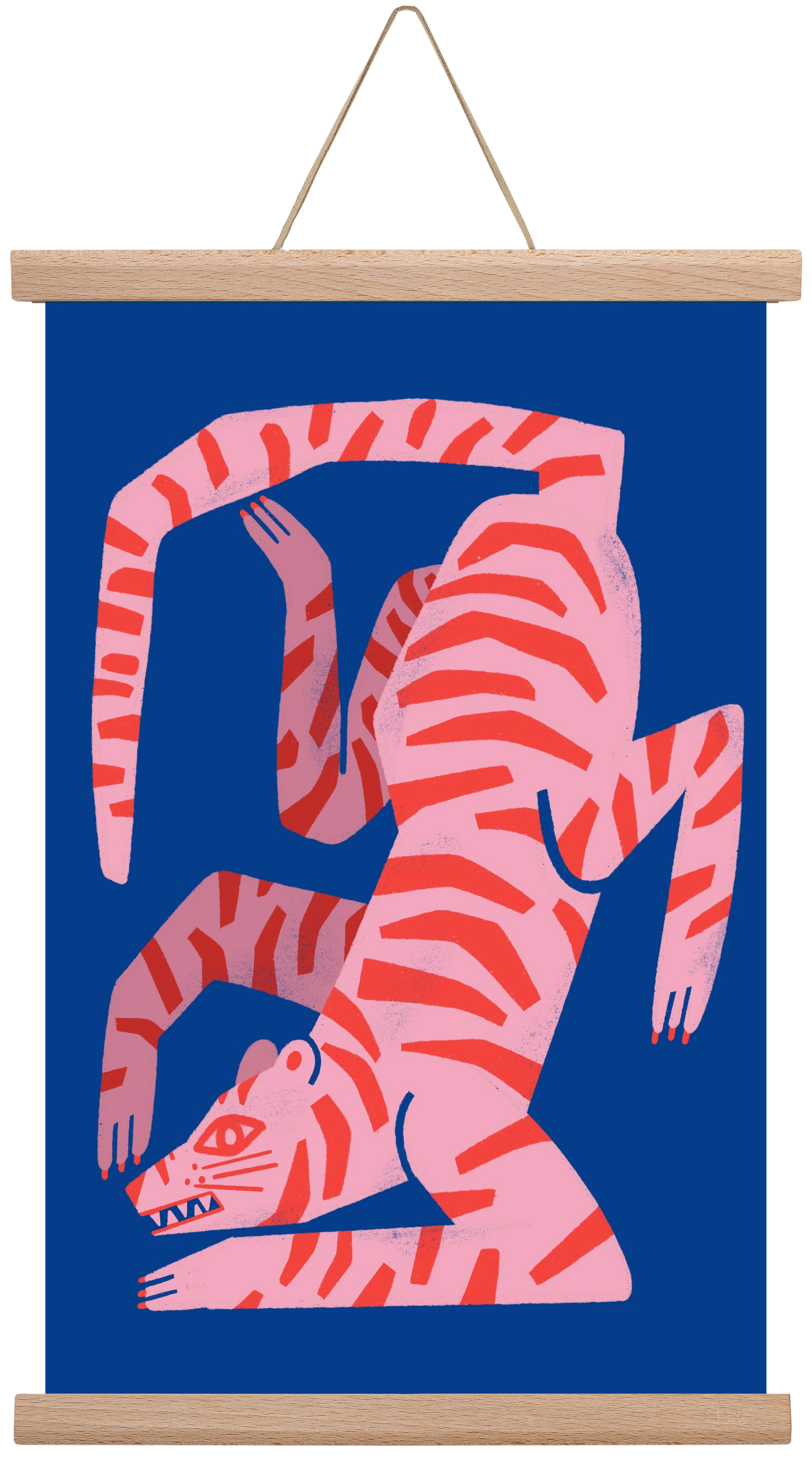 Tiger Tiger, 30x45 cm (30x45 cm), Tölgy akasztó