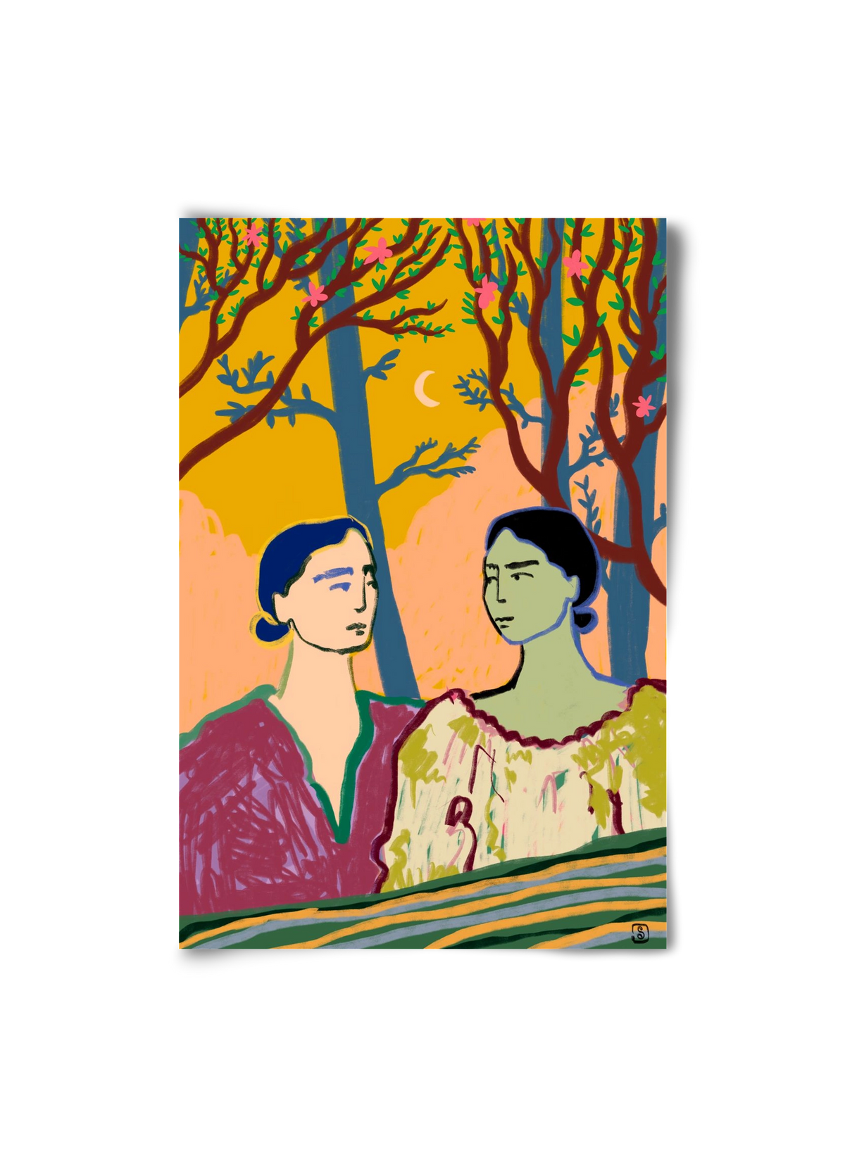 FOREST TALE, 20x30 cm, Keret nélkül