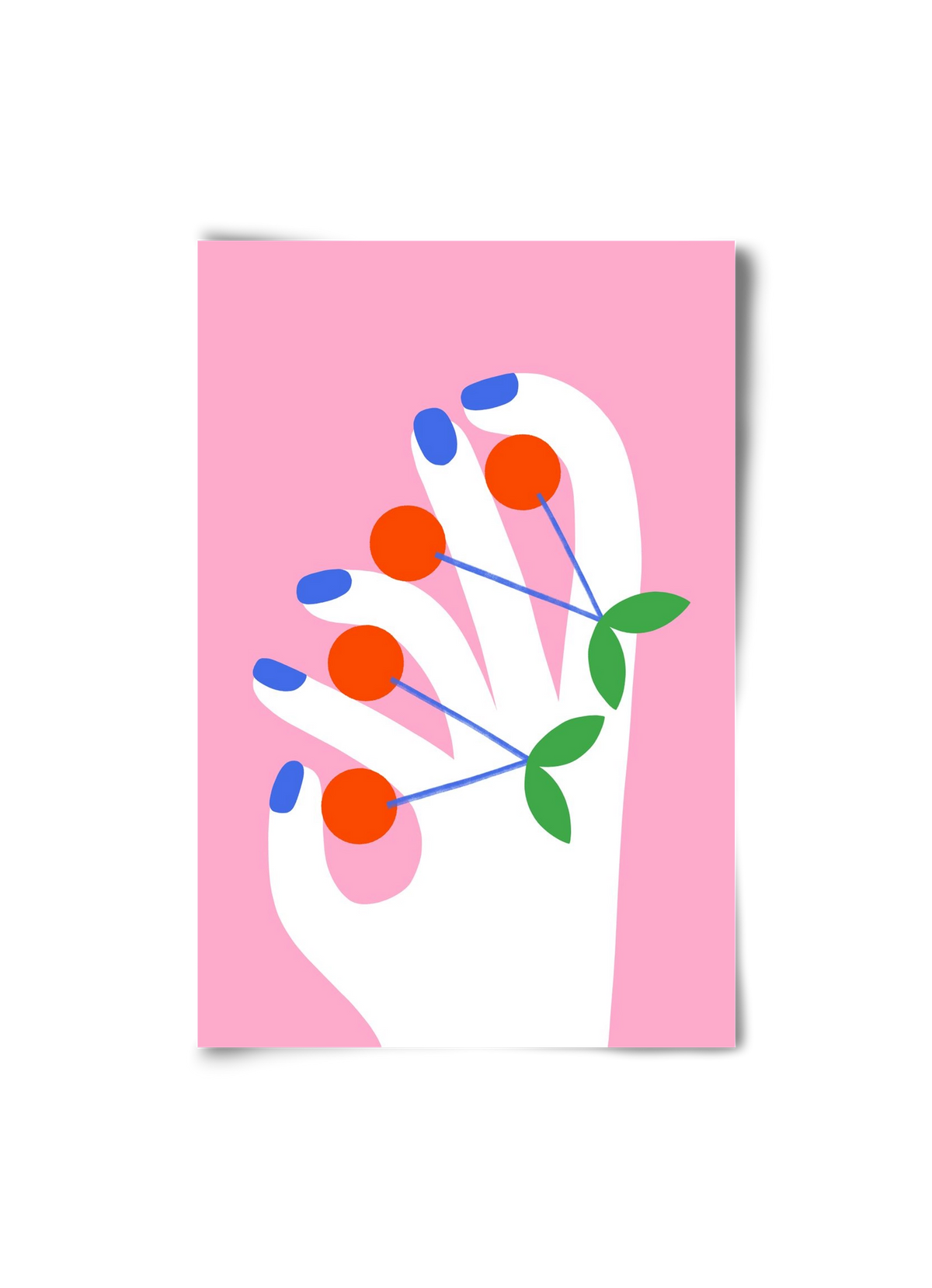 Cherries, 20x30 cm, Keret nélkül